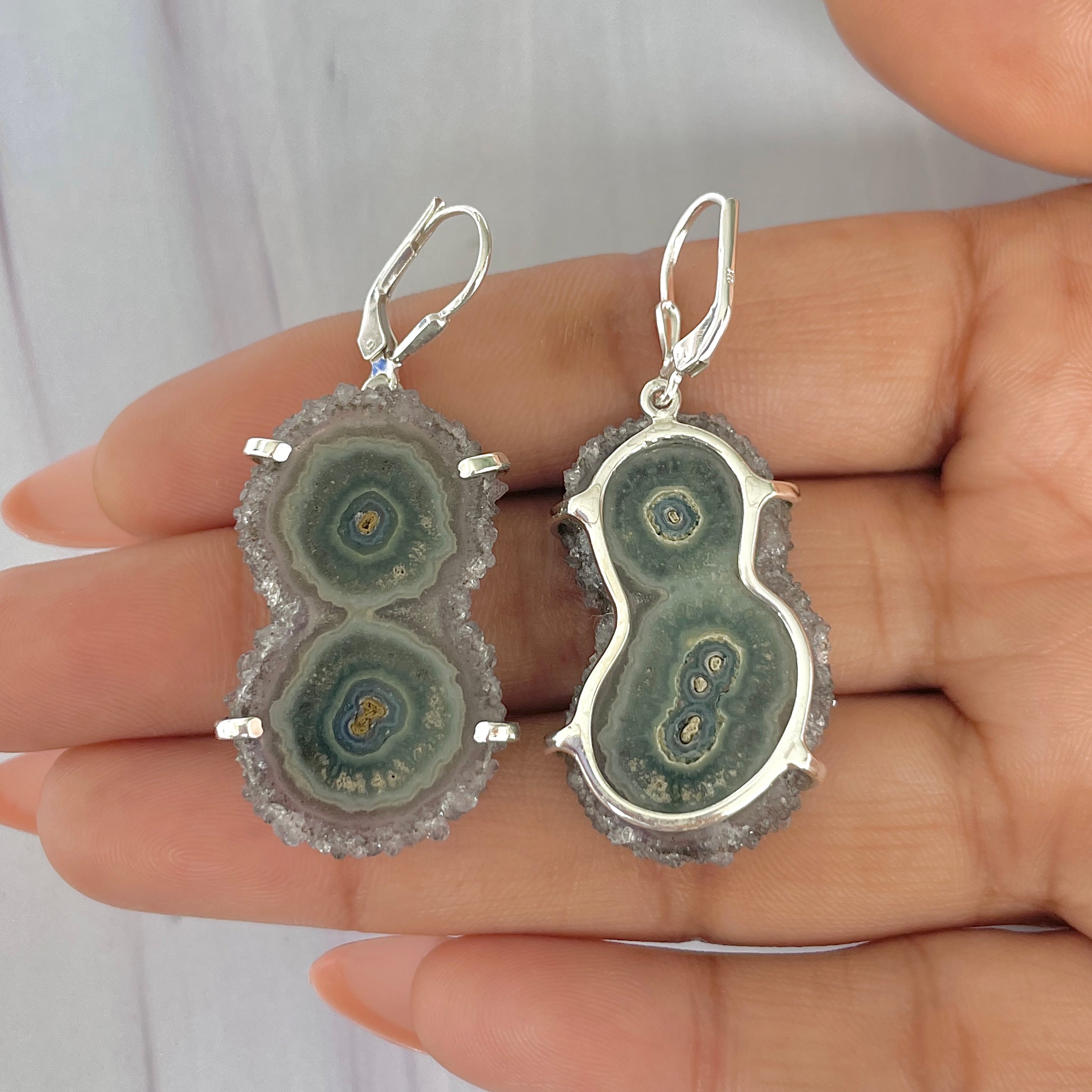 Amethyst Stalactite Earring-(ASL-E-11.)