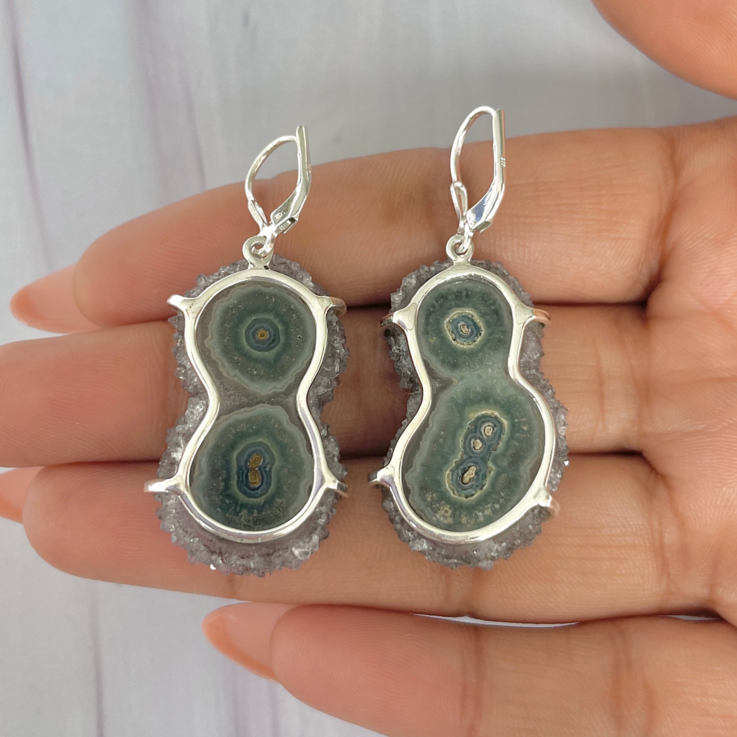 Amethyst Stalactite Earring-(ASL-E-11.)