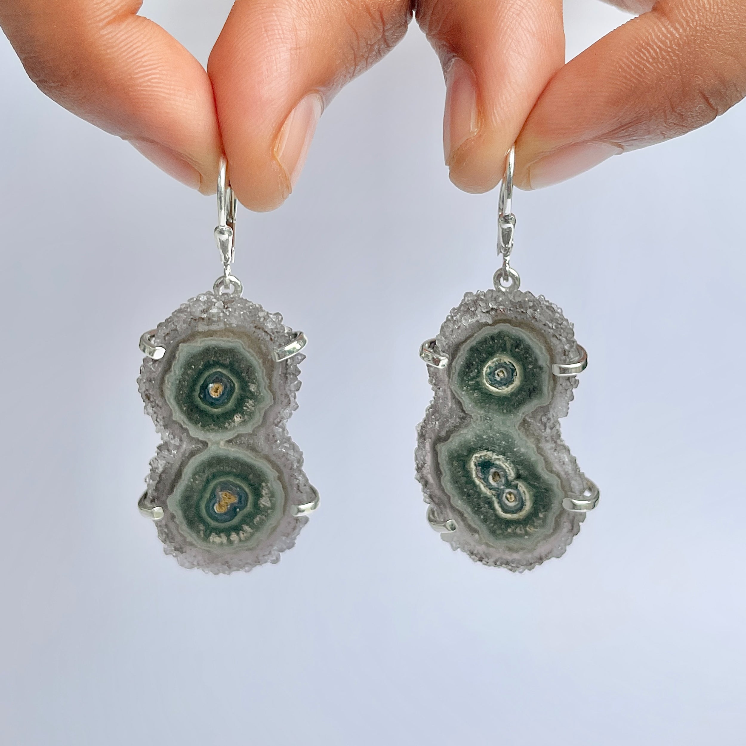 Amethyst Stalactite Earring-(ASL-E-11.)