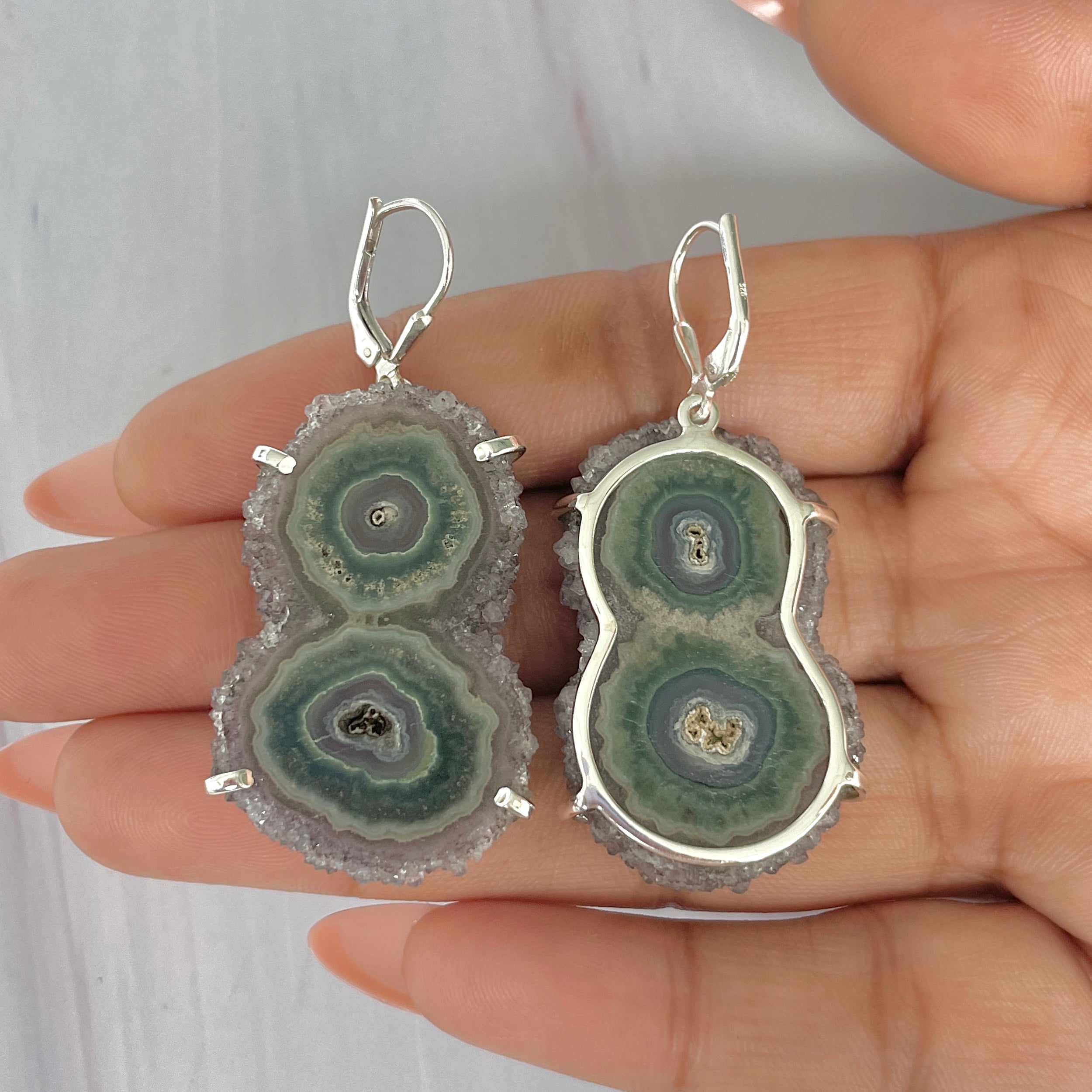 Amethyst Stalactite Earring-(ASL-E-13.)