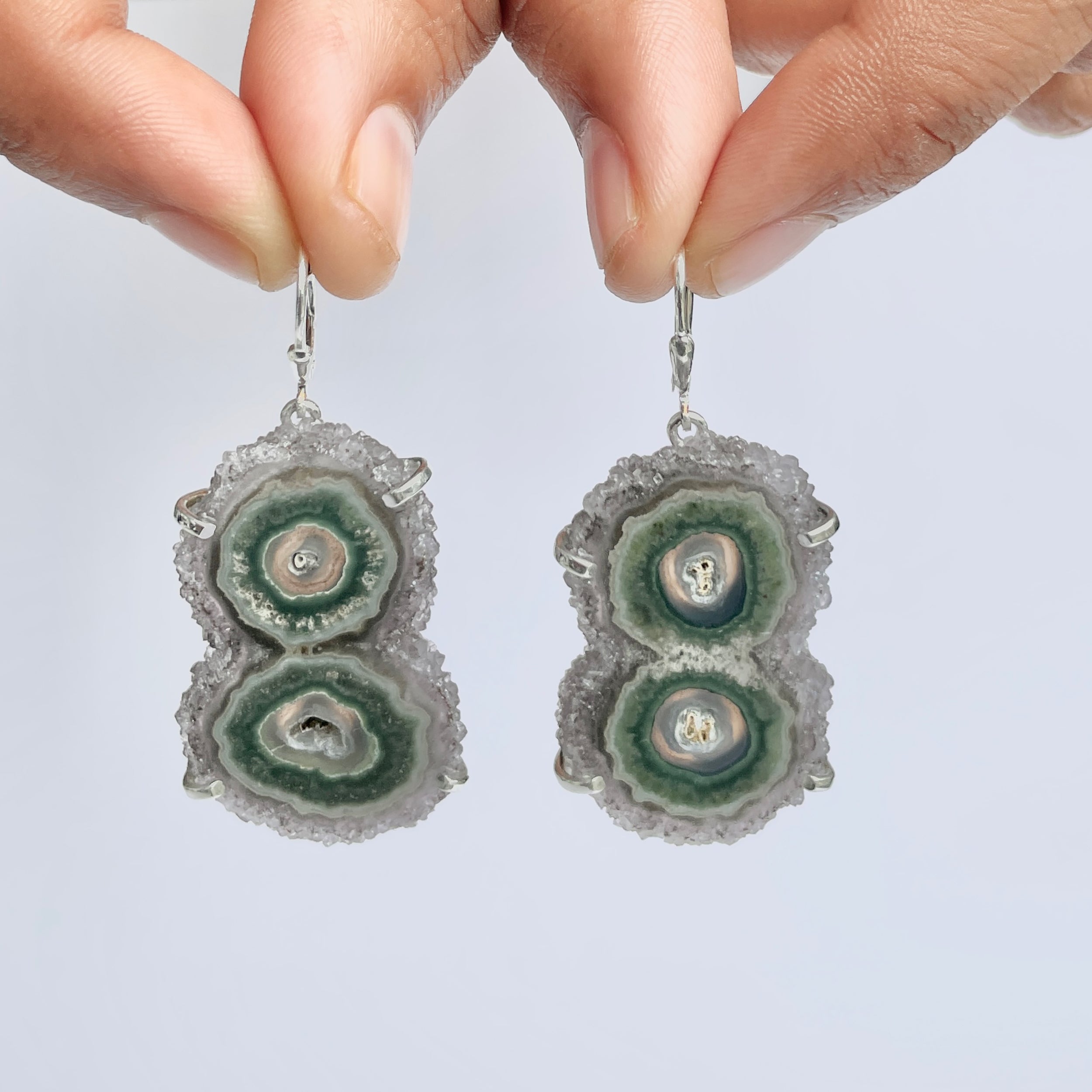 Amethyst Stalactite Earring-(ASL-E-13.)