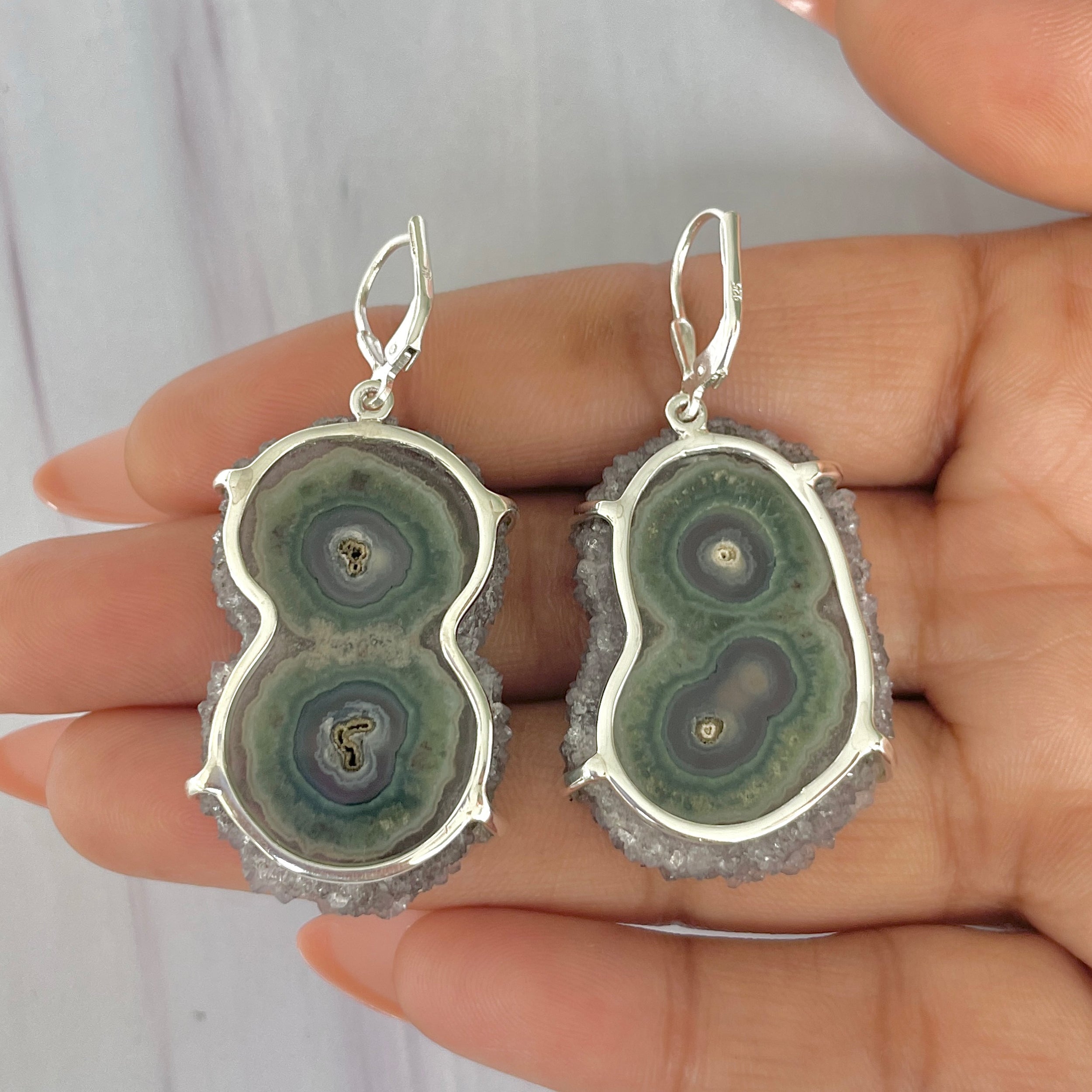 Amethyst Stalactite Earring-(ASL-E-14.)