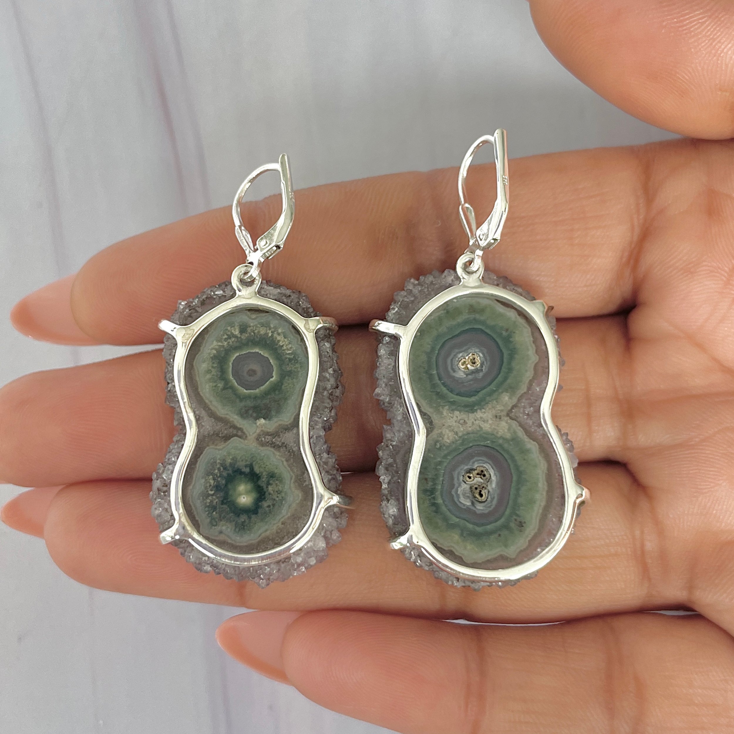 Amethyst Stalactite Earring-(ASL-E-15.)