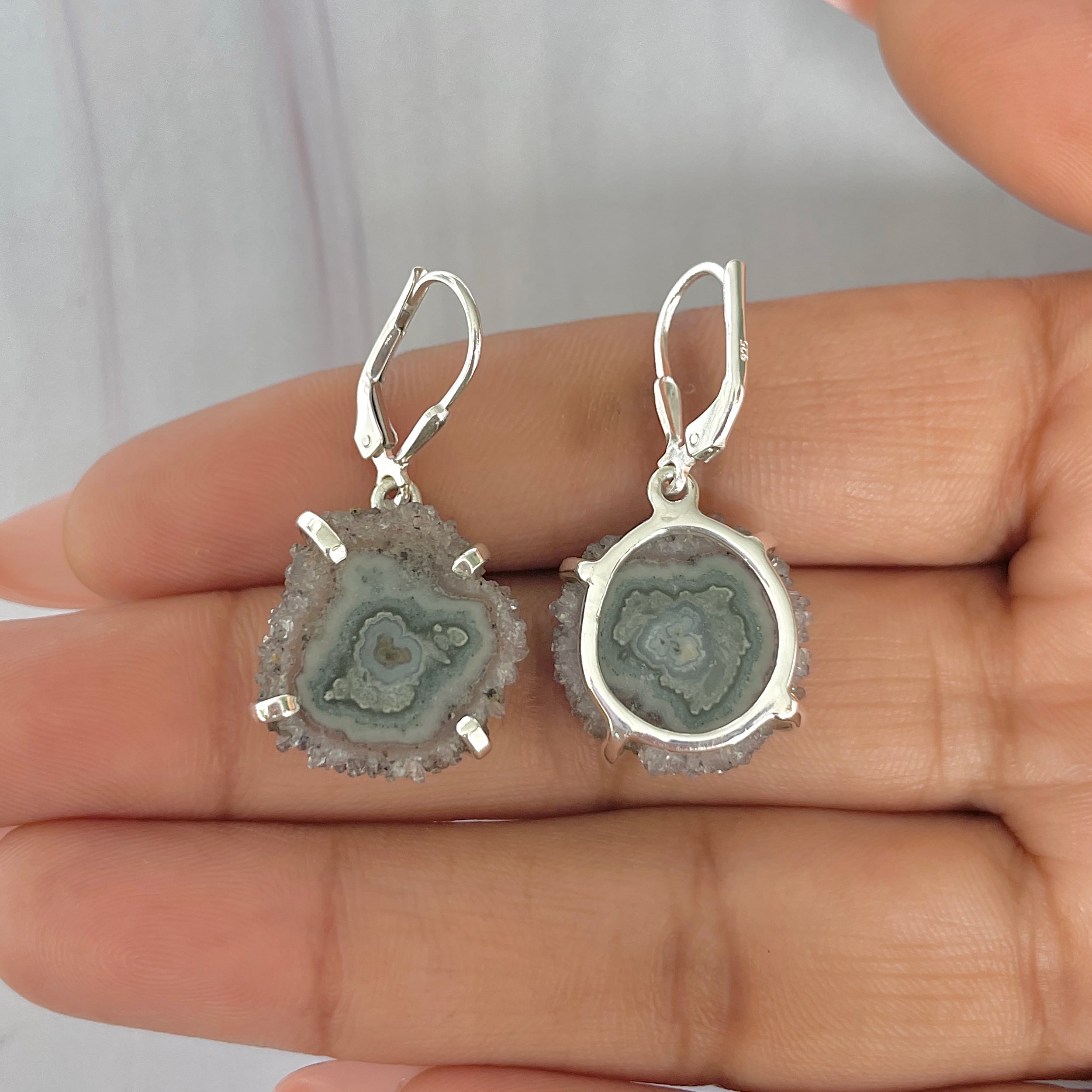 Amethyst Stalactite Earring-(ASL-E-16.)