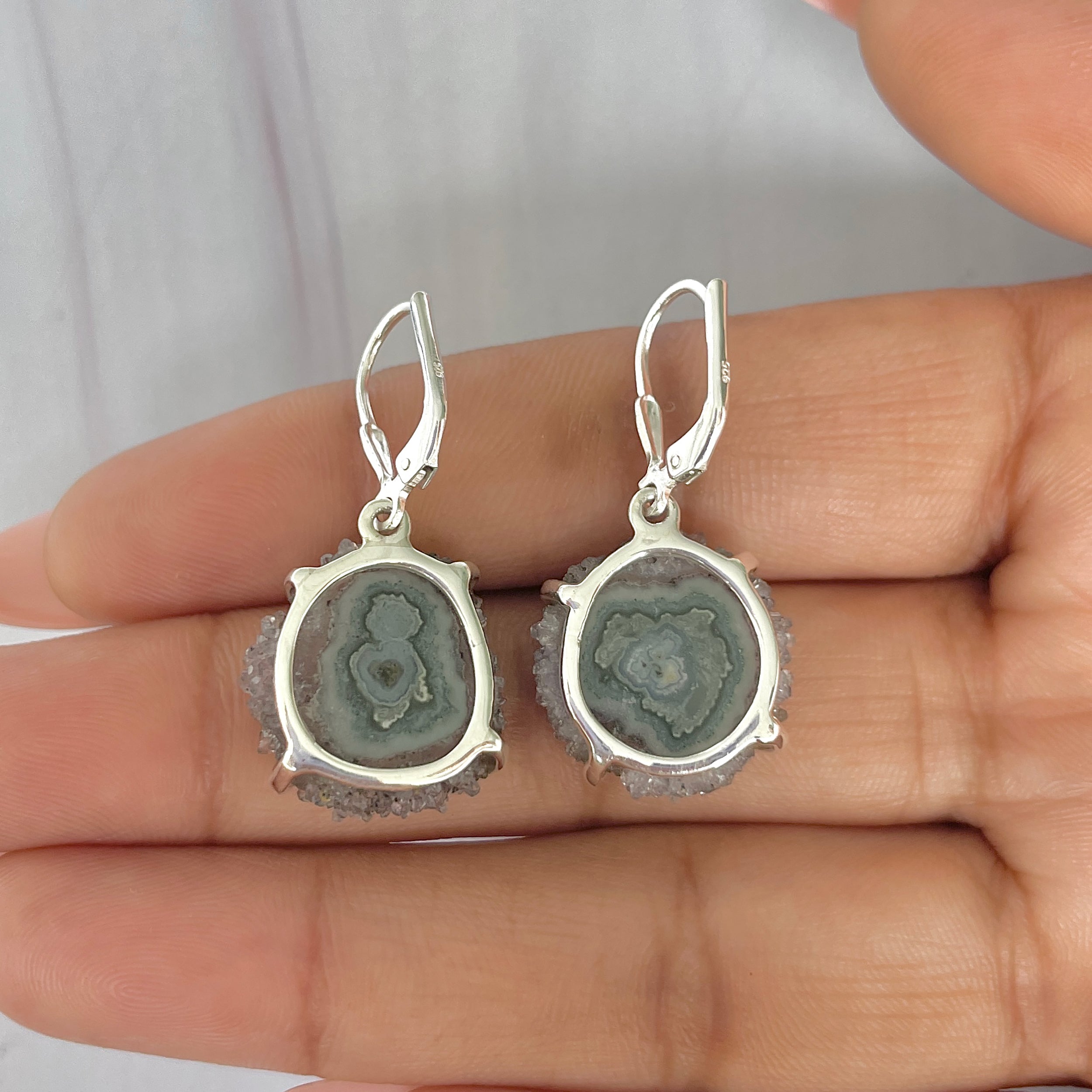 Amethyst Stalactite Earring-(ASL-E-16.)