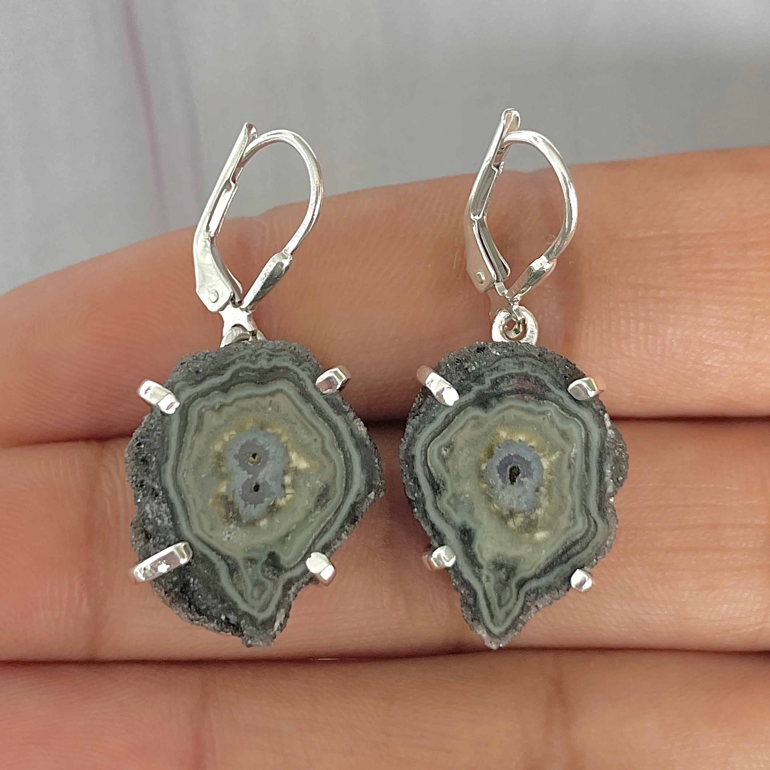 Amethyst Stalactite Earring-(ASL-E-19.)