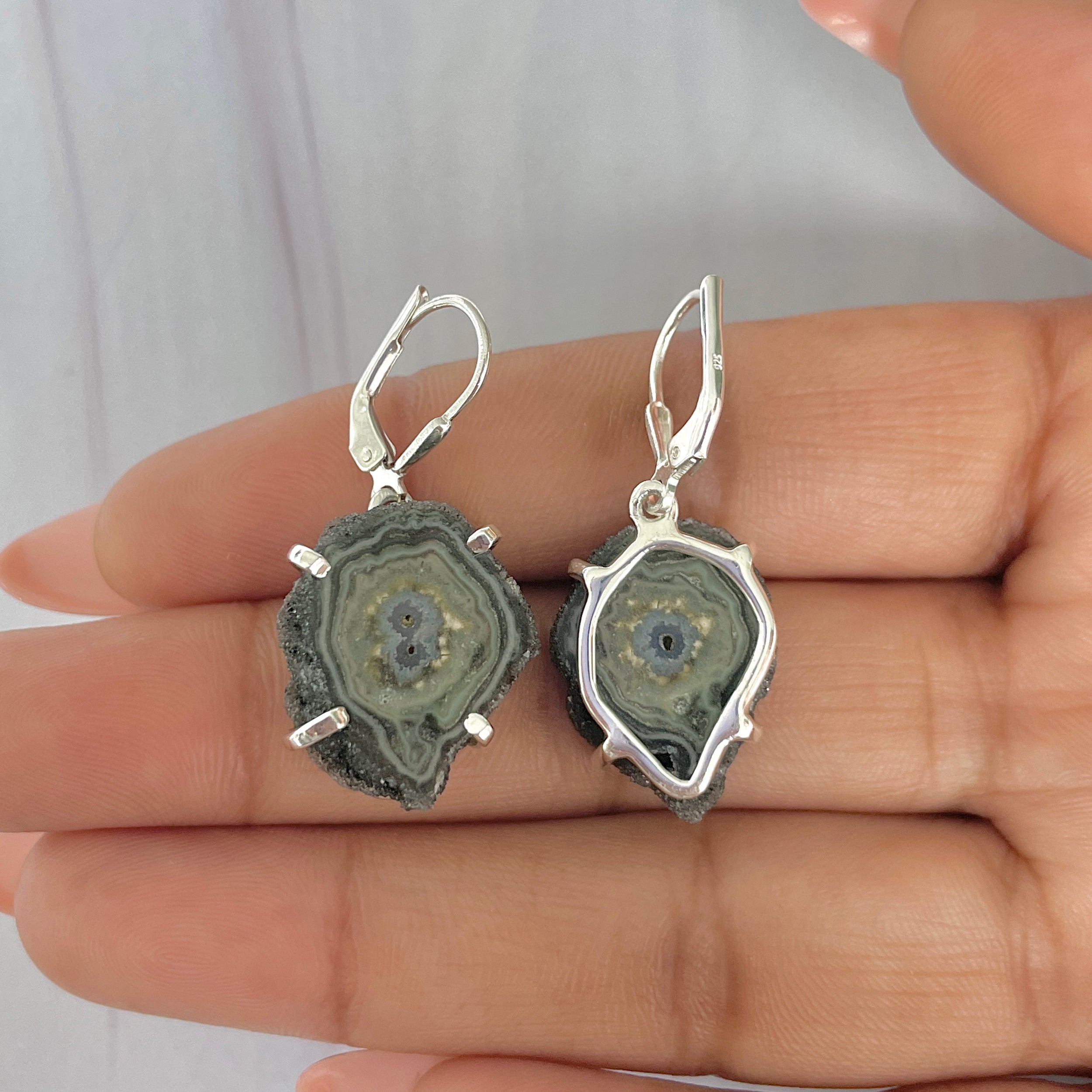 Amethyst Stalactite Earring-(ASL-E-19.)