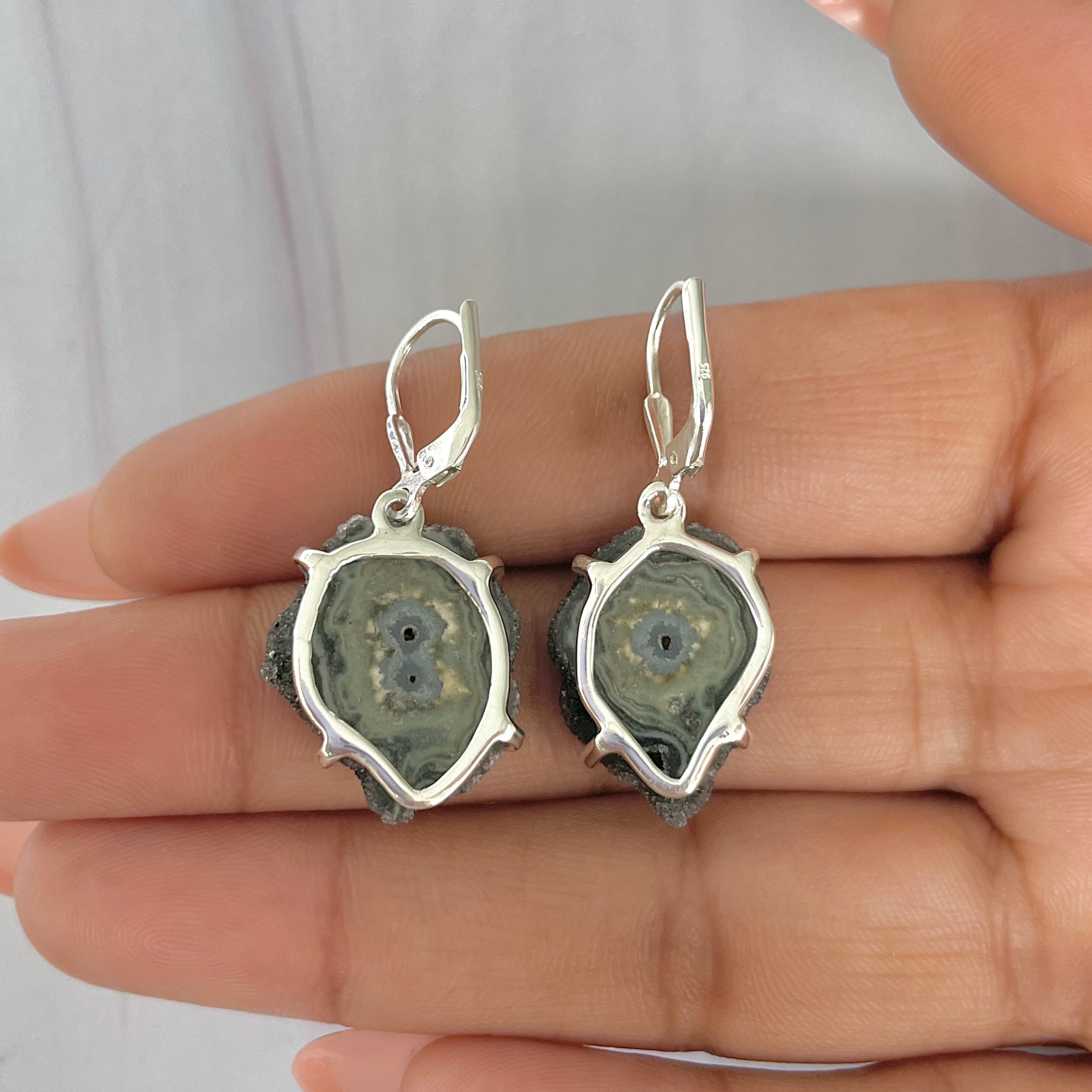 Amethyst Stalactite Earring-(ASL-E-19.)