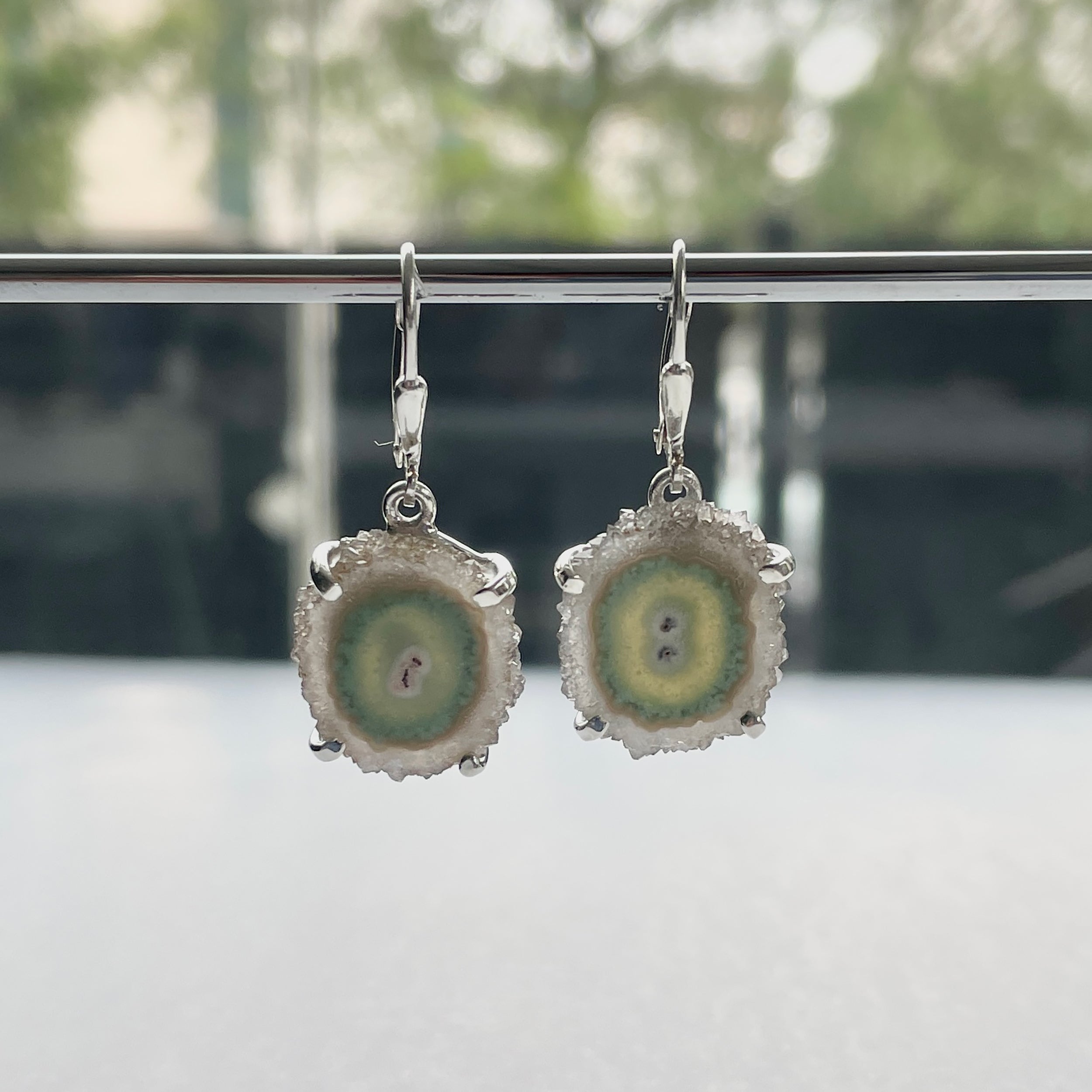 Amethyst Stalactite Earring-(ASL-E-20.)