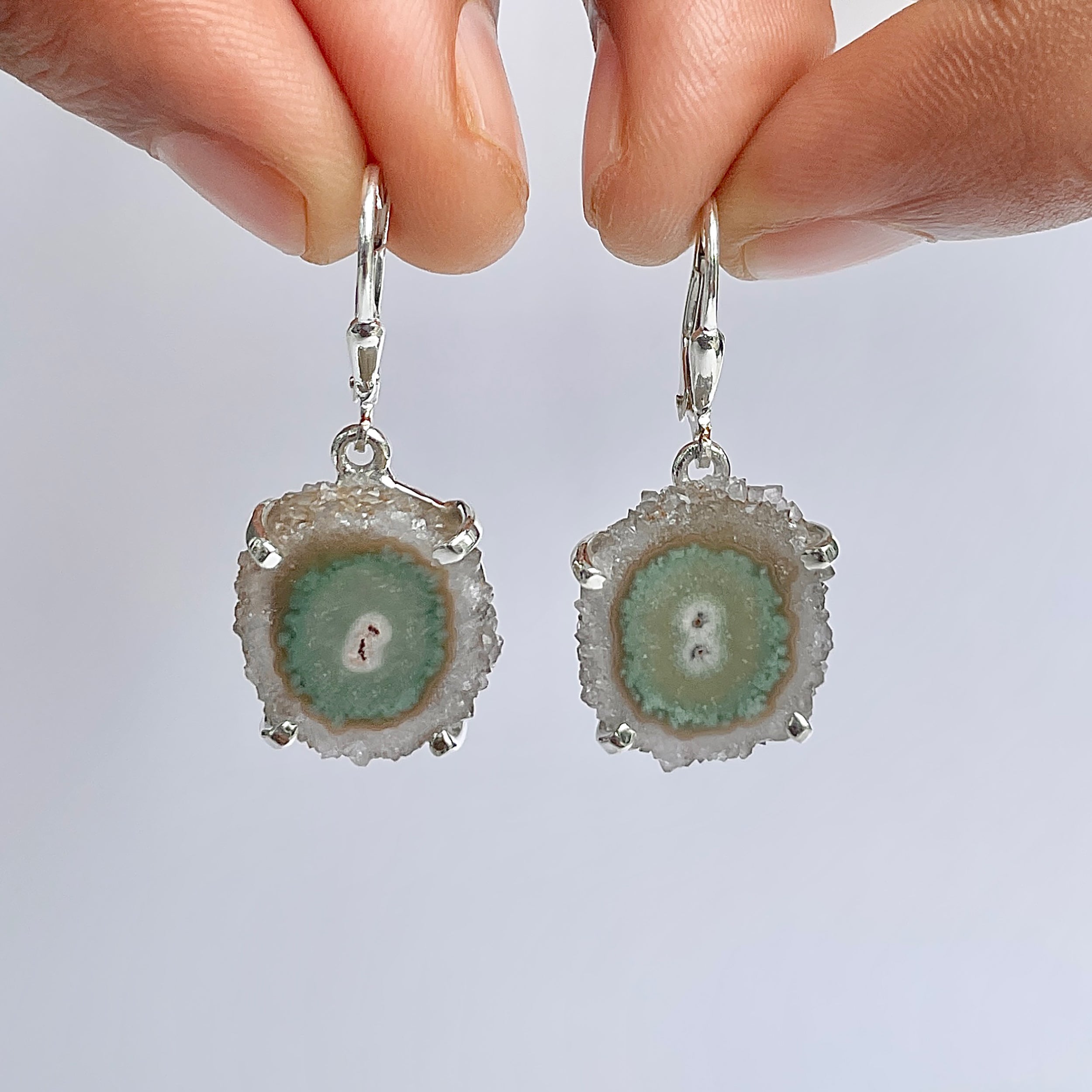 Amethyst Stalactite Earring-(ASL-E-20.)