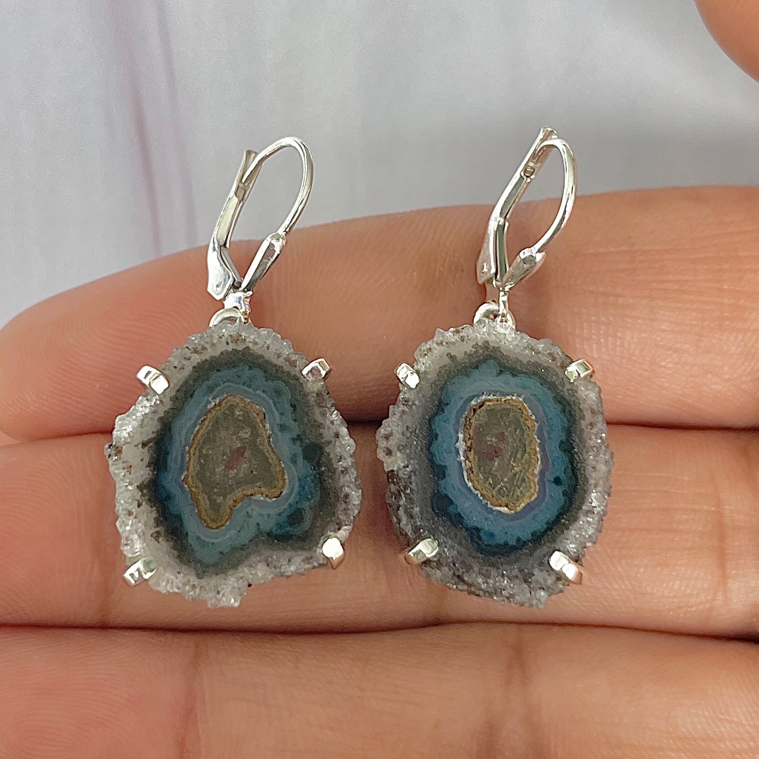 Amethyst Stalactite Earring-(ASL-E-22.)