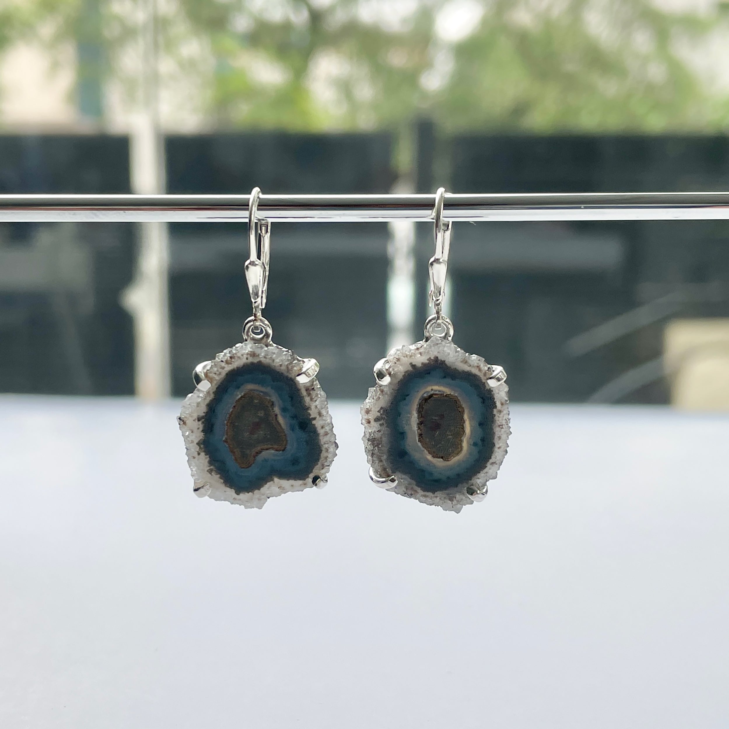 Amethyst Stalactite Earring-(ASL-E-22.)