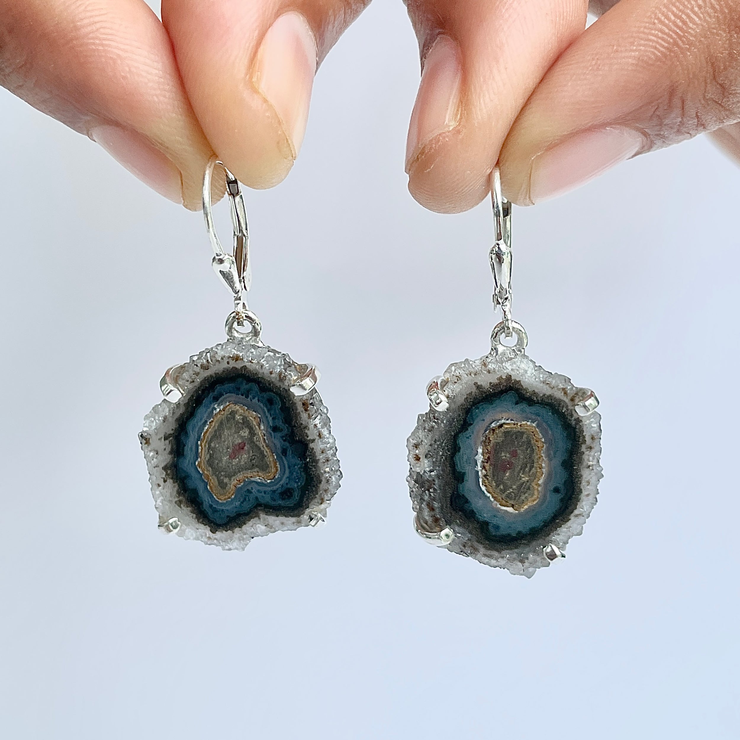 Amethyst Stalactite Earring-(ASL-E-22.)