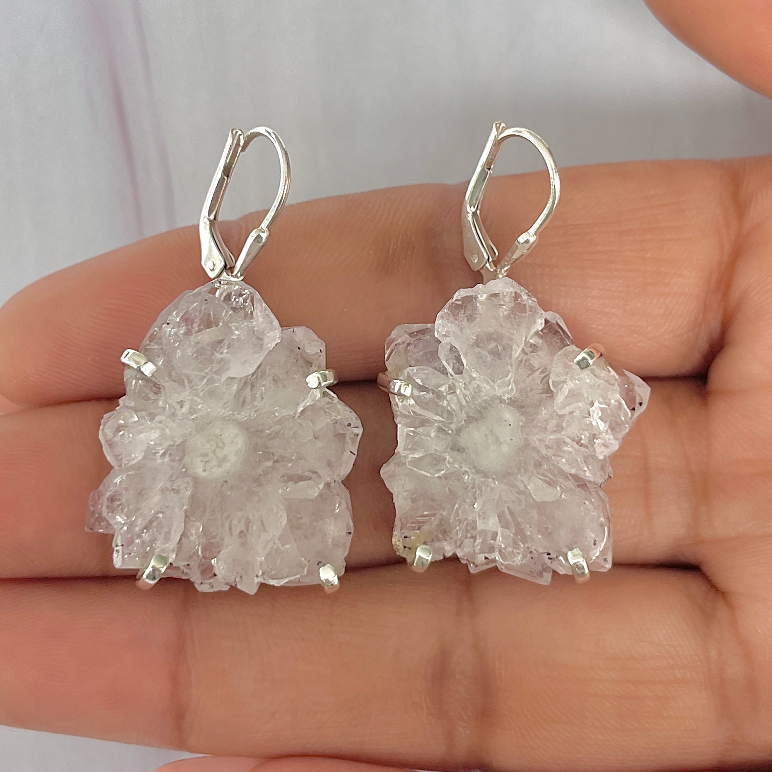 Amethyst Stalactite Earring-(ASL-E-23.)