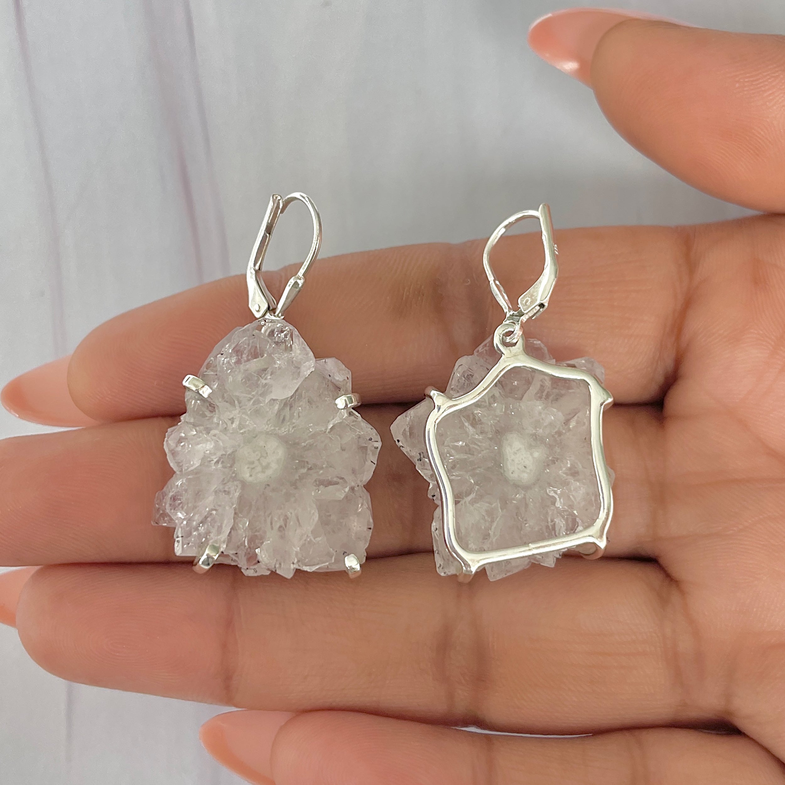 Amethyst Stalactite Earring-(ASL-E-23.)