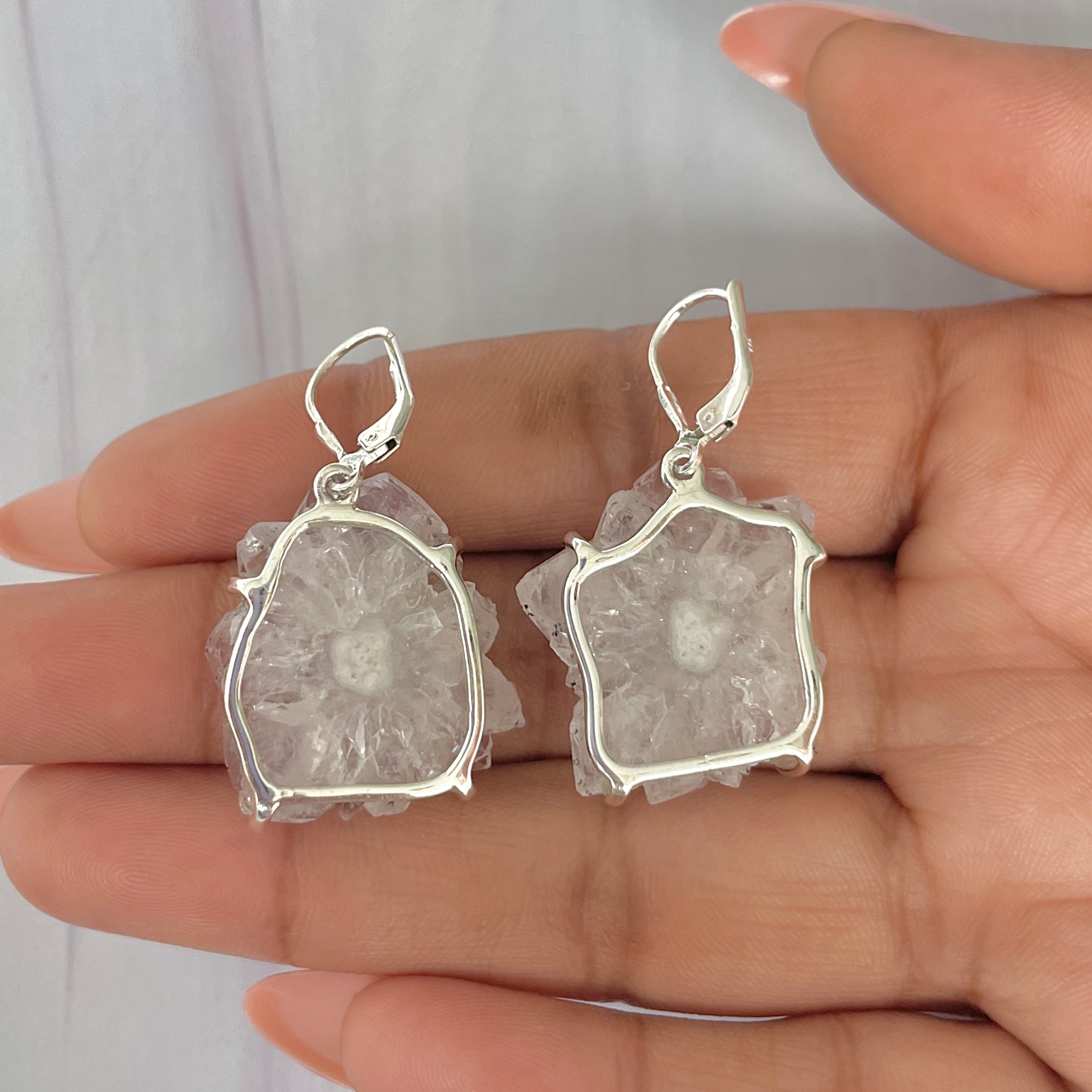 Amethyst Stalactite Earring-(ASL-E-23.)