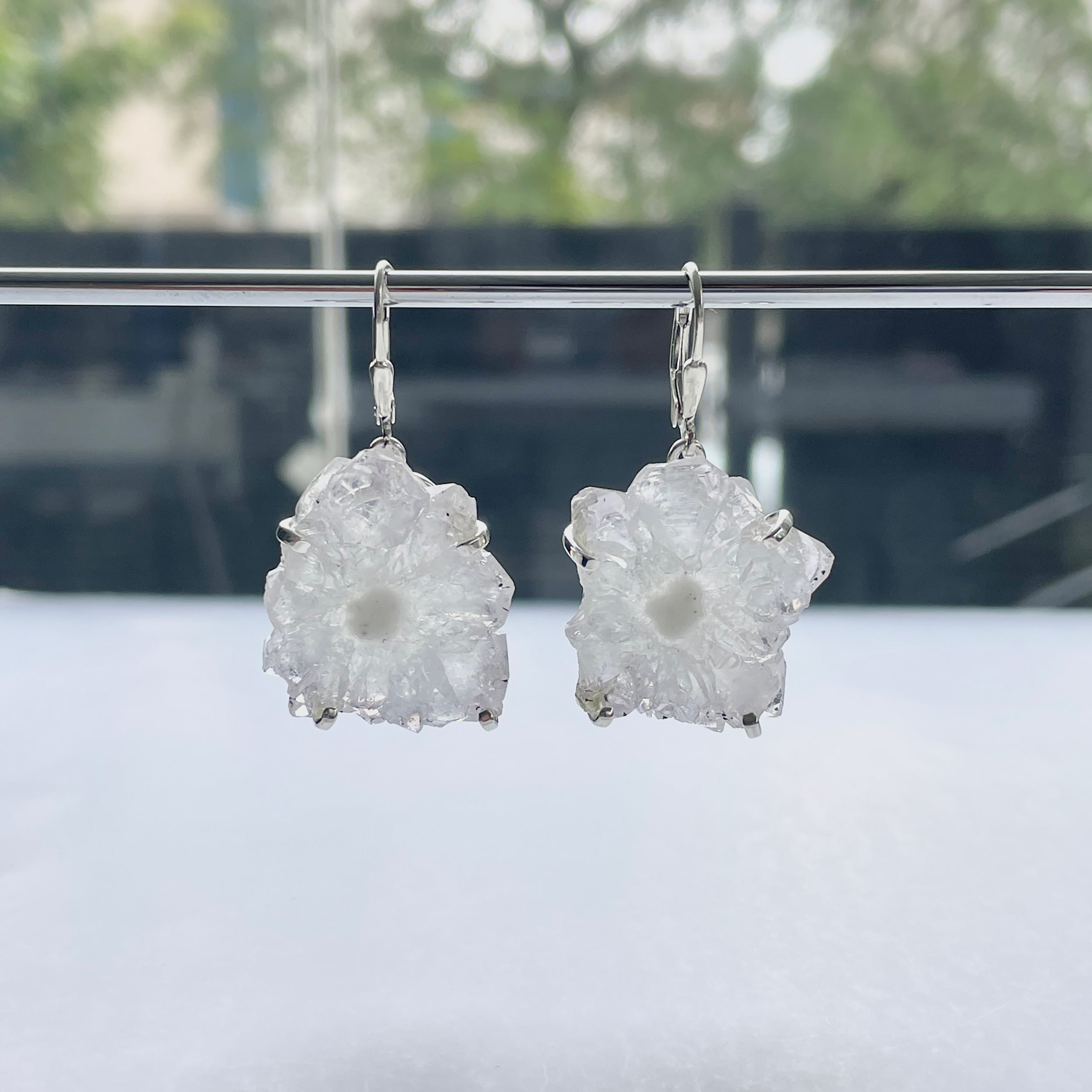 Amethyst Stalactite Earring-(ASL-E-23.)