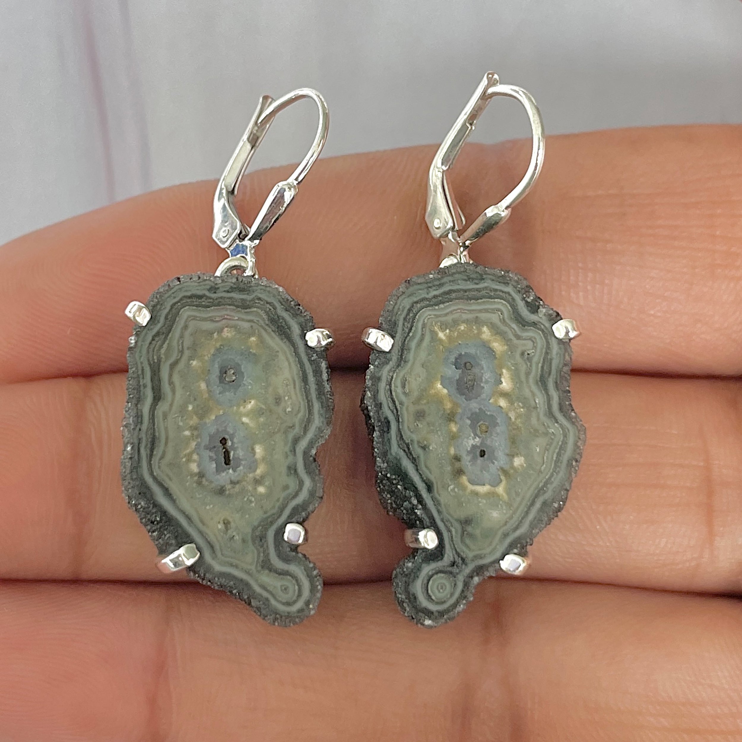 Amethyst Stalactite Earring-(ASL-E-24.)