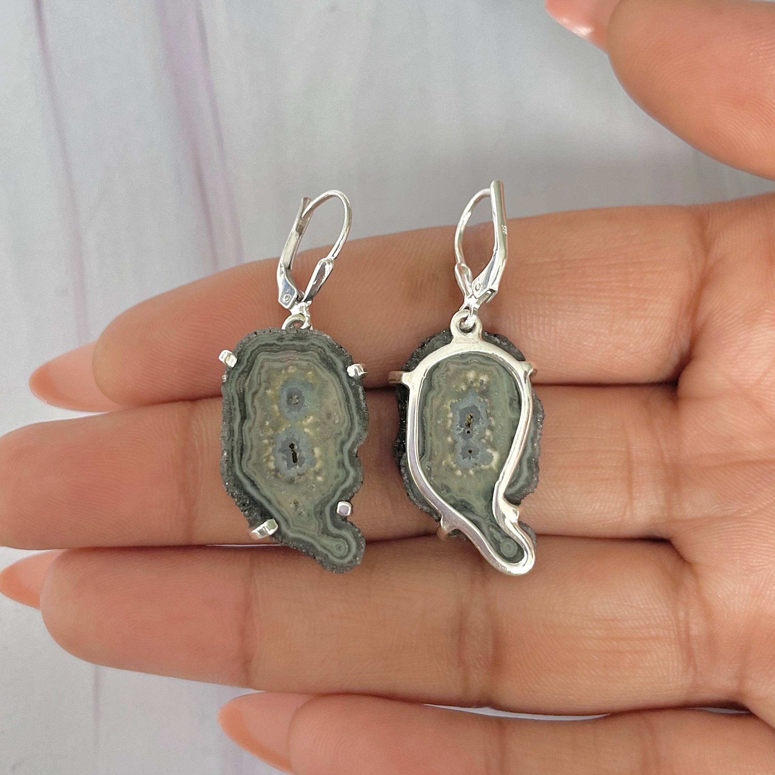 Amethyst Stalactite Earring-(ASL-E-24.)