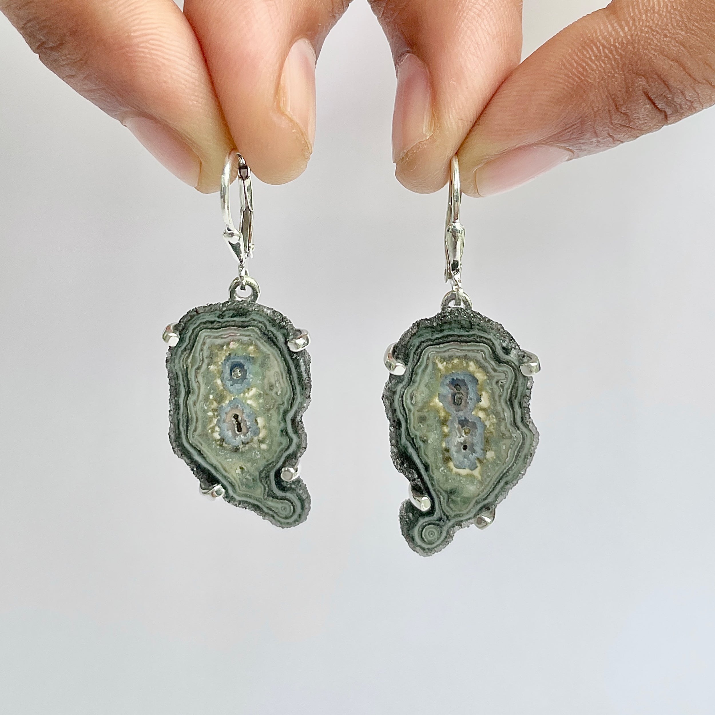 Amethyst Stalactite Earring-(ASL-E-24.)