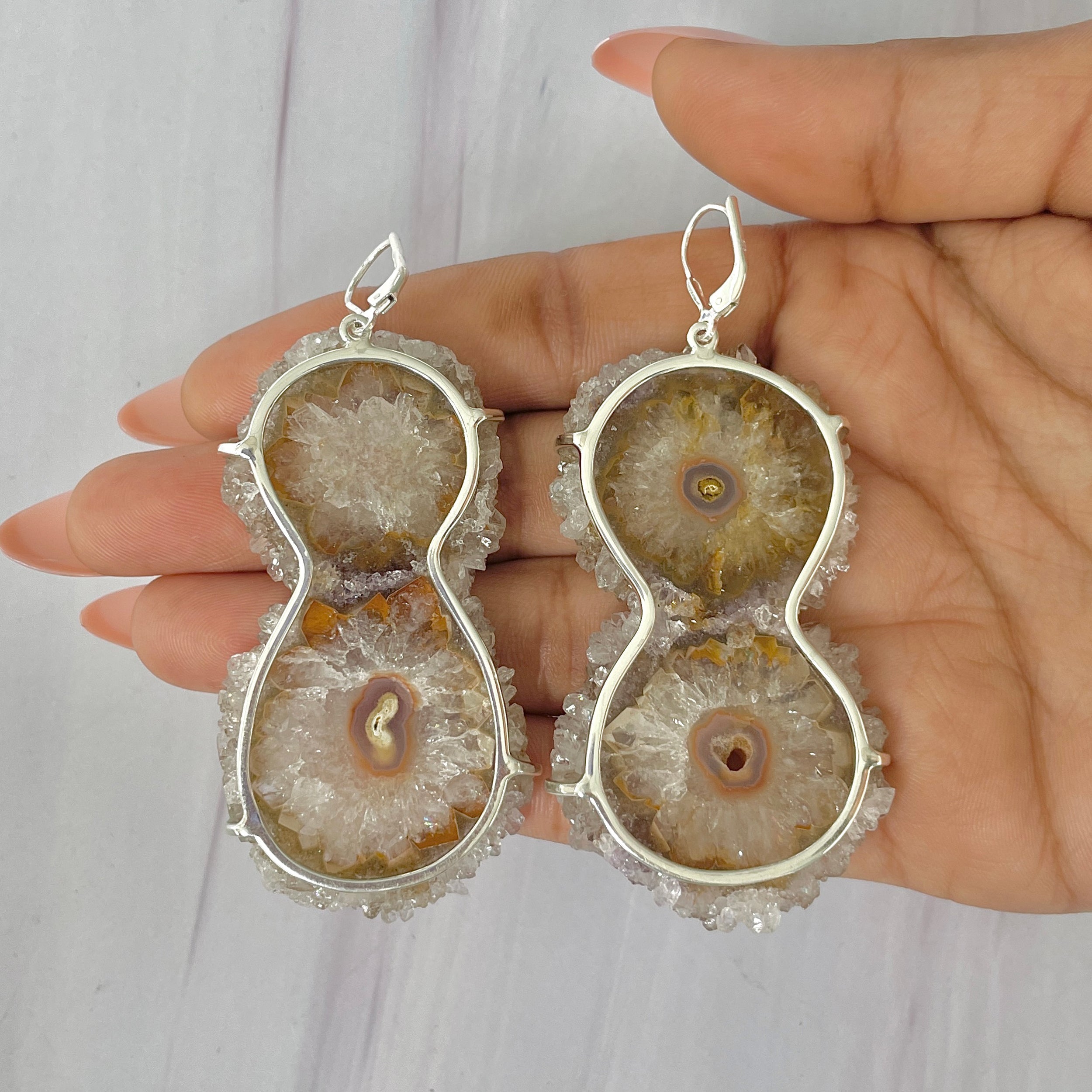 Amethyst Stalactite Earring-(ASL-E-4.)