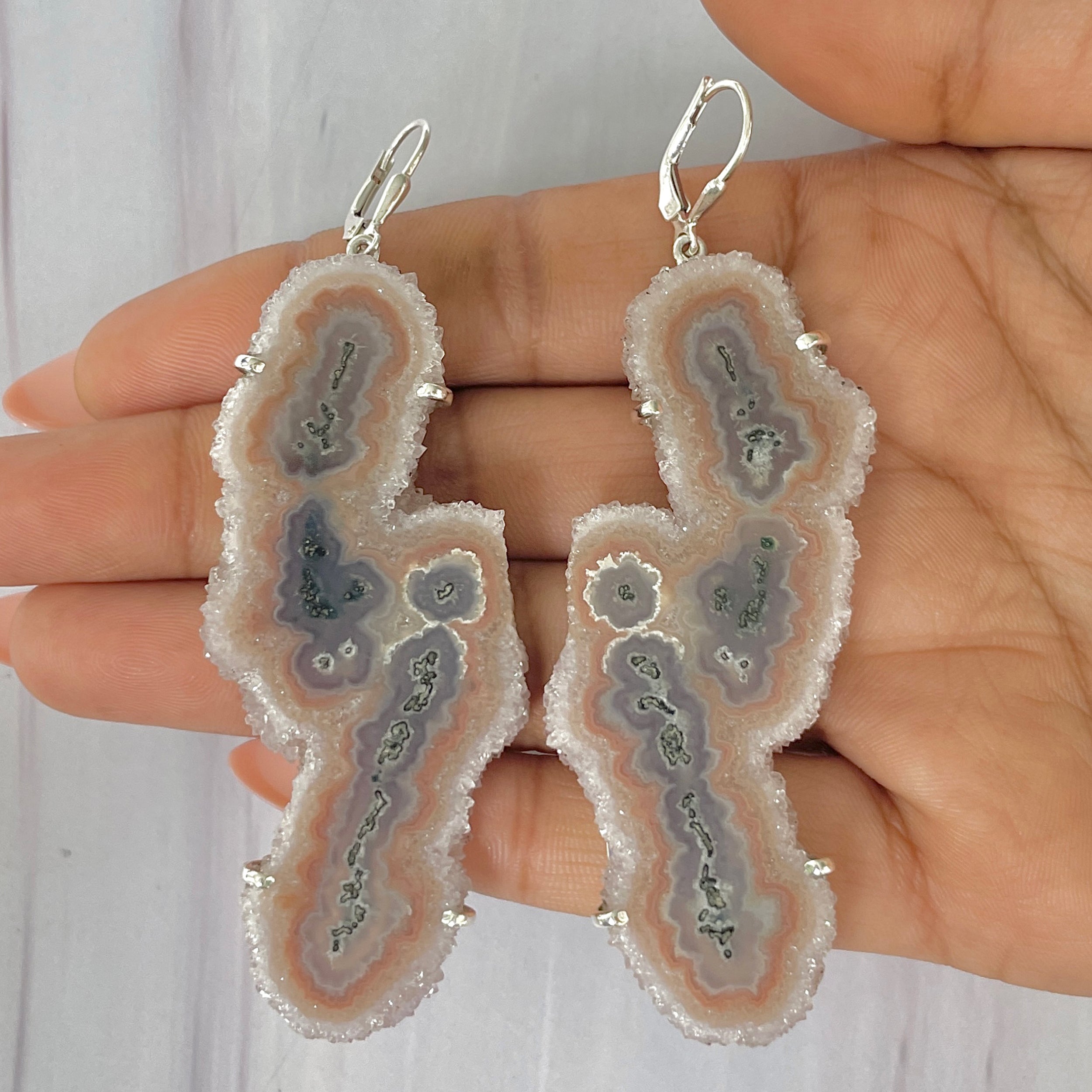 Amethyst Stalactite Earring-(ASL-E-5.)