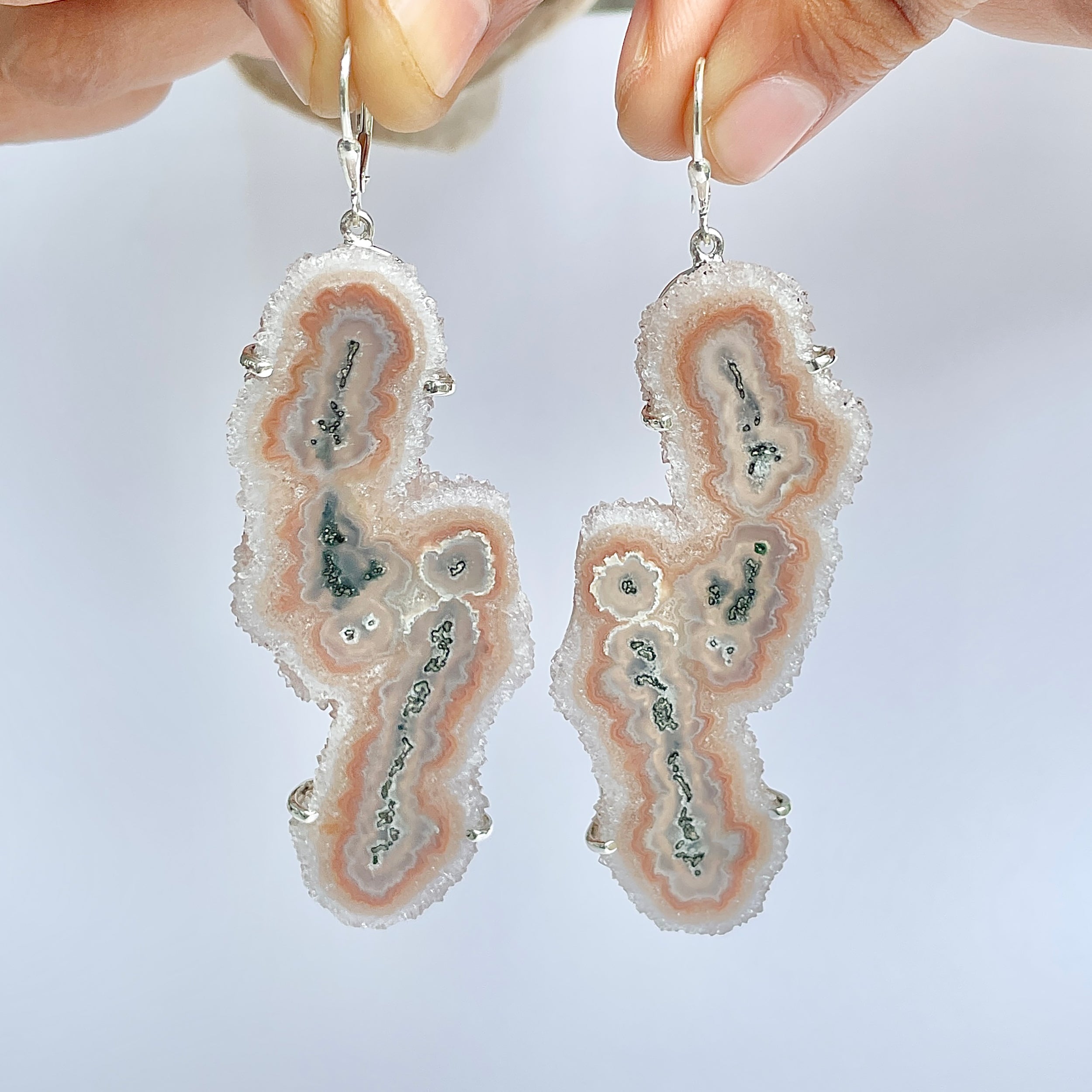 Amethyst Stalactite Earring-(ASL-E-5.)