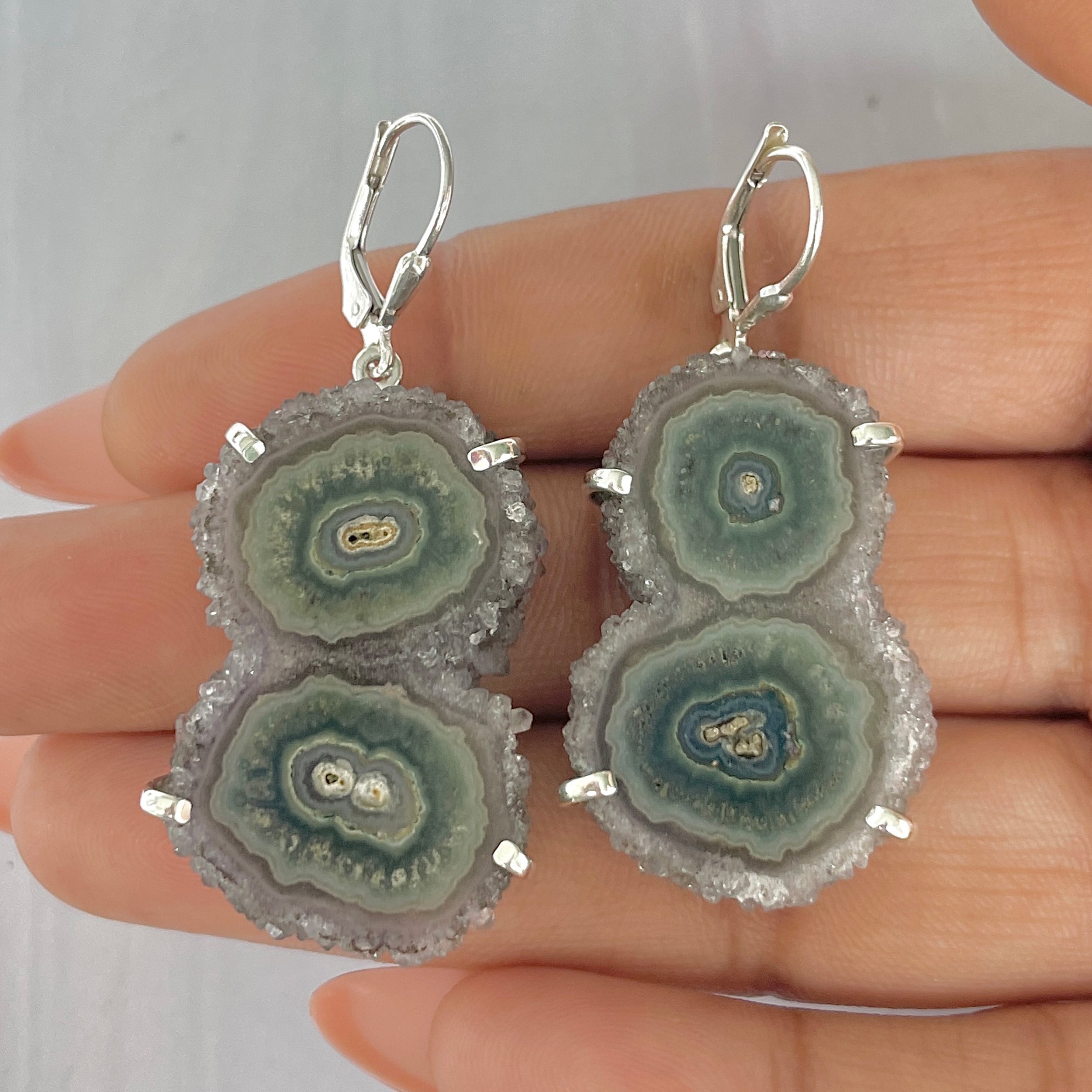 Amethyst Stalactite Earring-(ASL-E-7.)