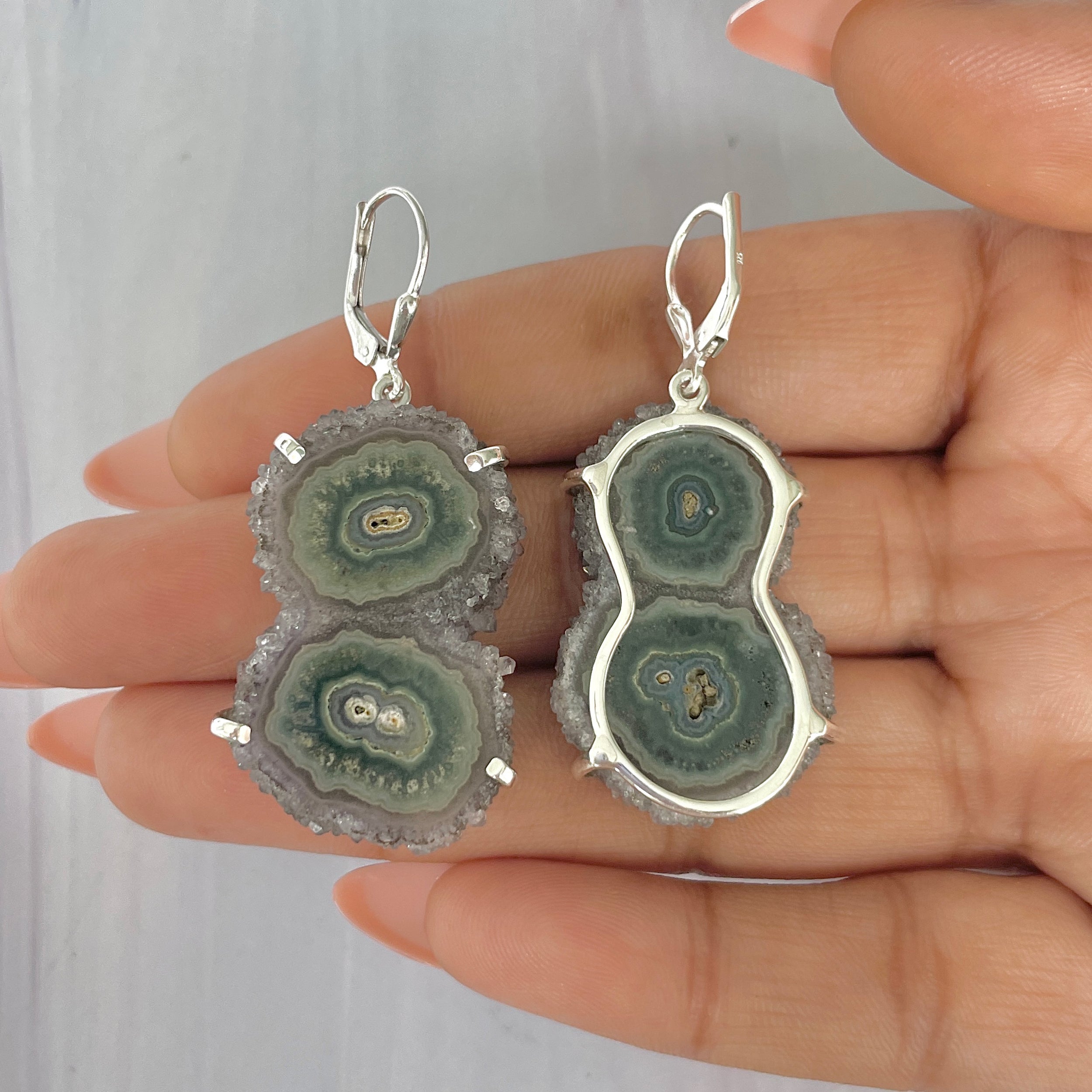 Amethyst Stalactite Earring-(ASL-E-7.)