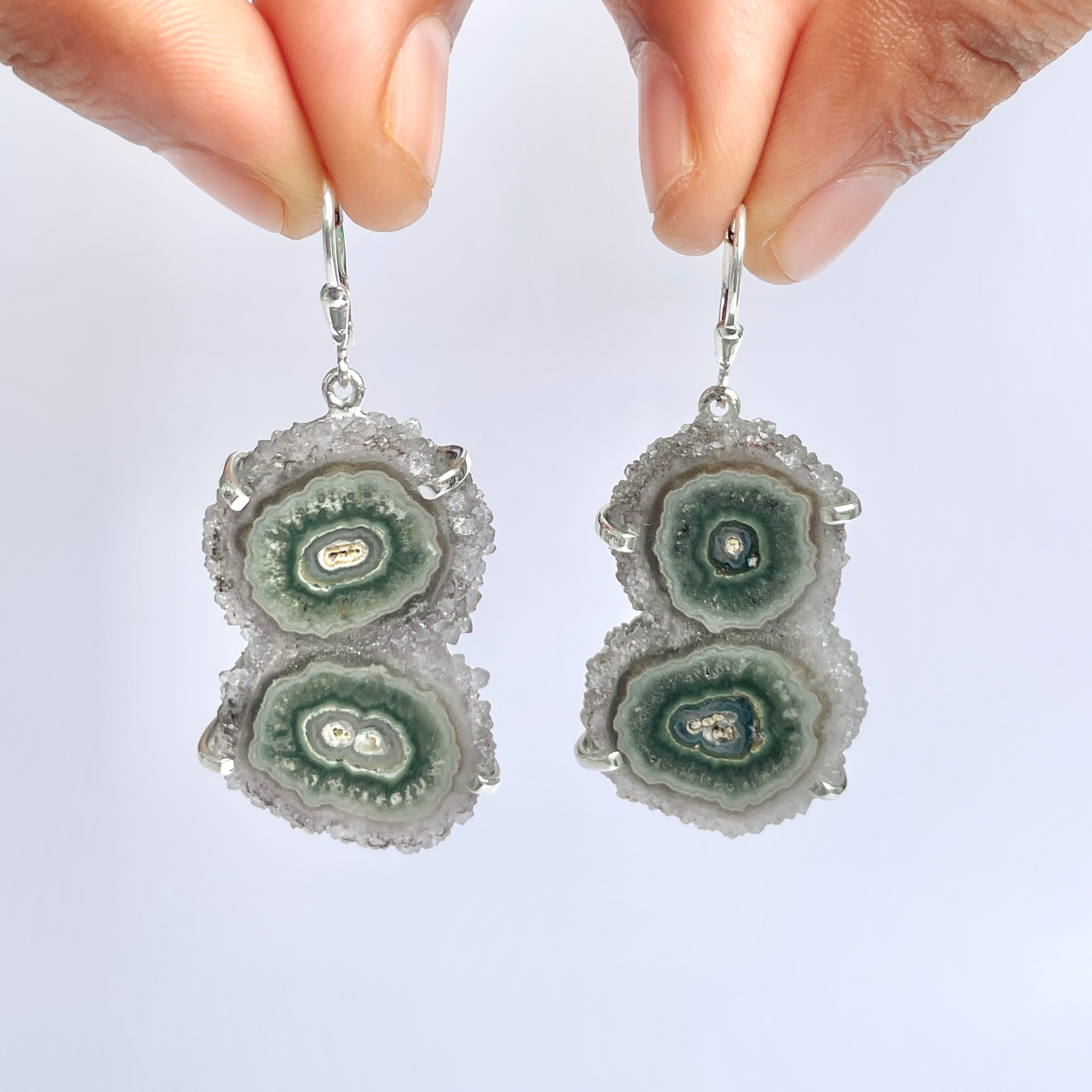 Amethyst Stalactite Earring-(ASL-E-7.)