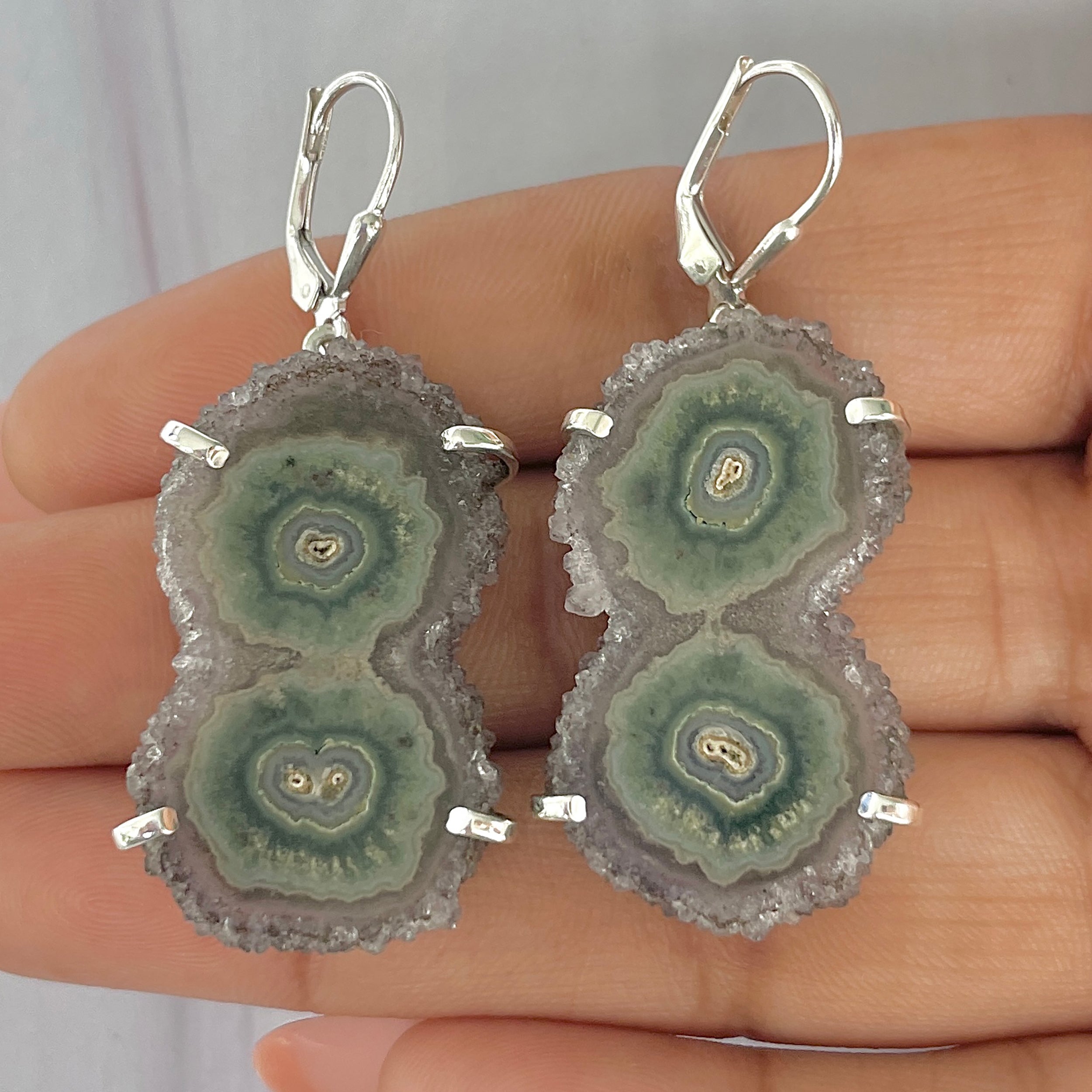 Amethyst Stalactite Earring-(ASL-E-8.)