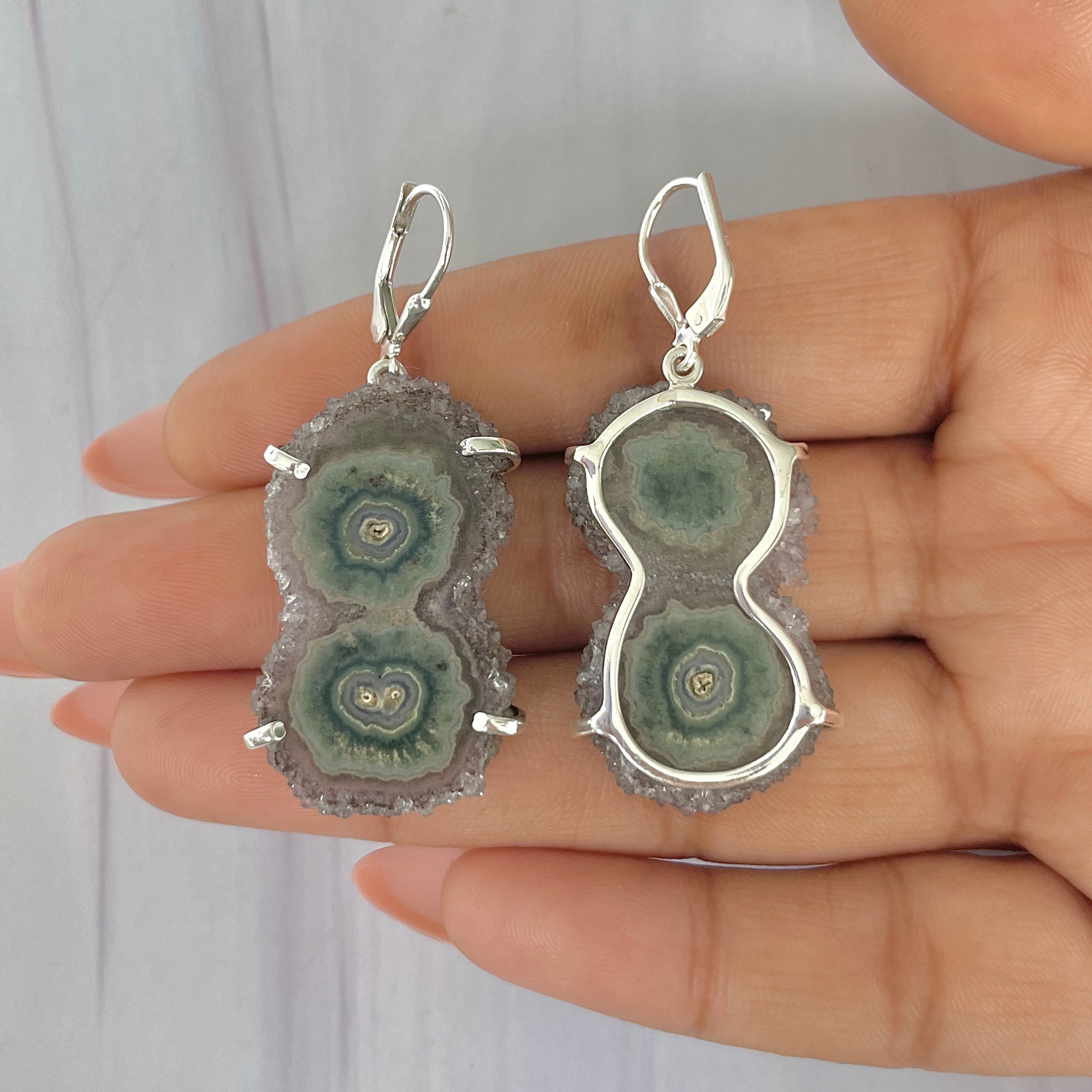 Amethyst Stalactite Earring-(ASL-E-8.)