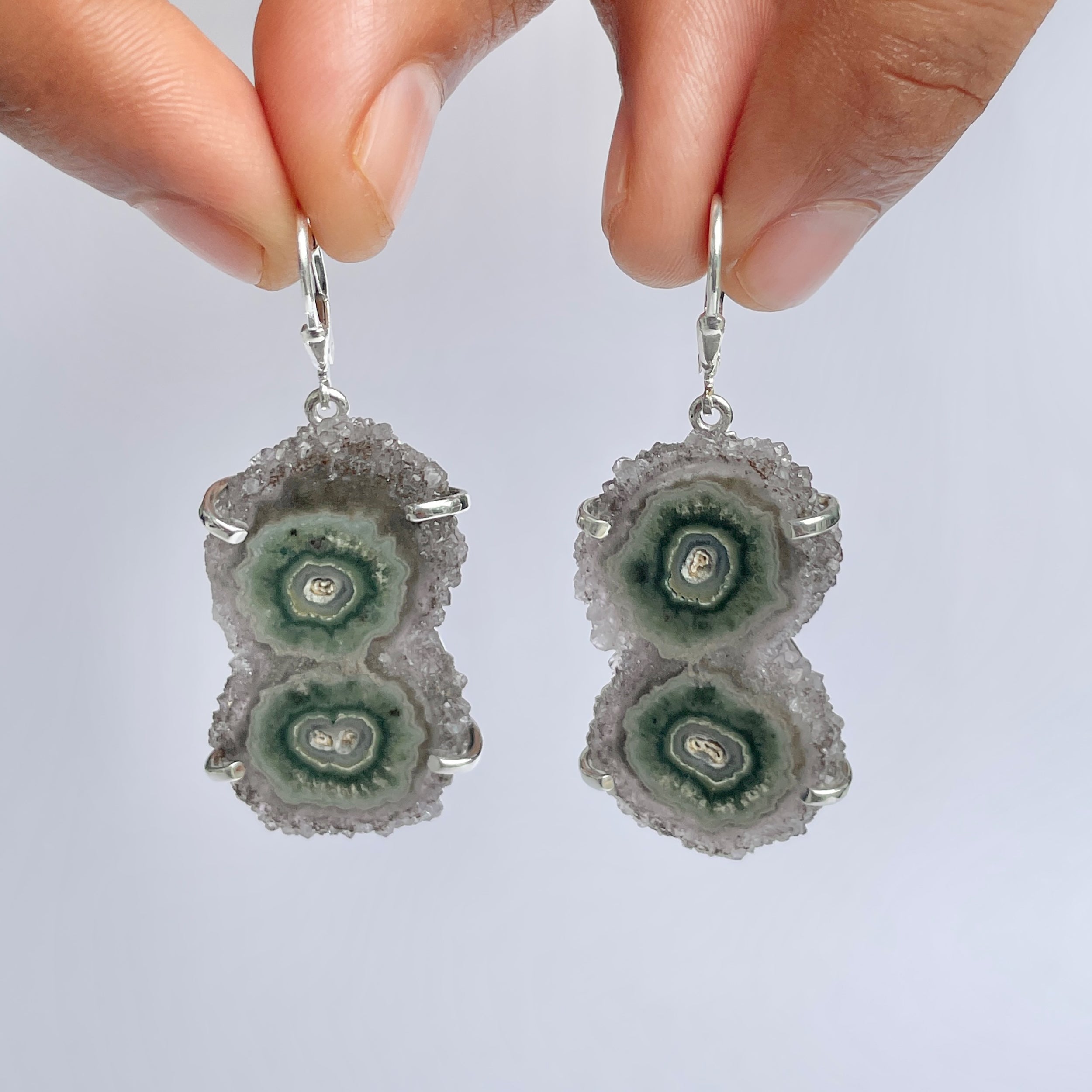 Amethyst Stalactite Earring-(ASL-E-8.)
