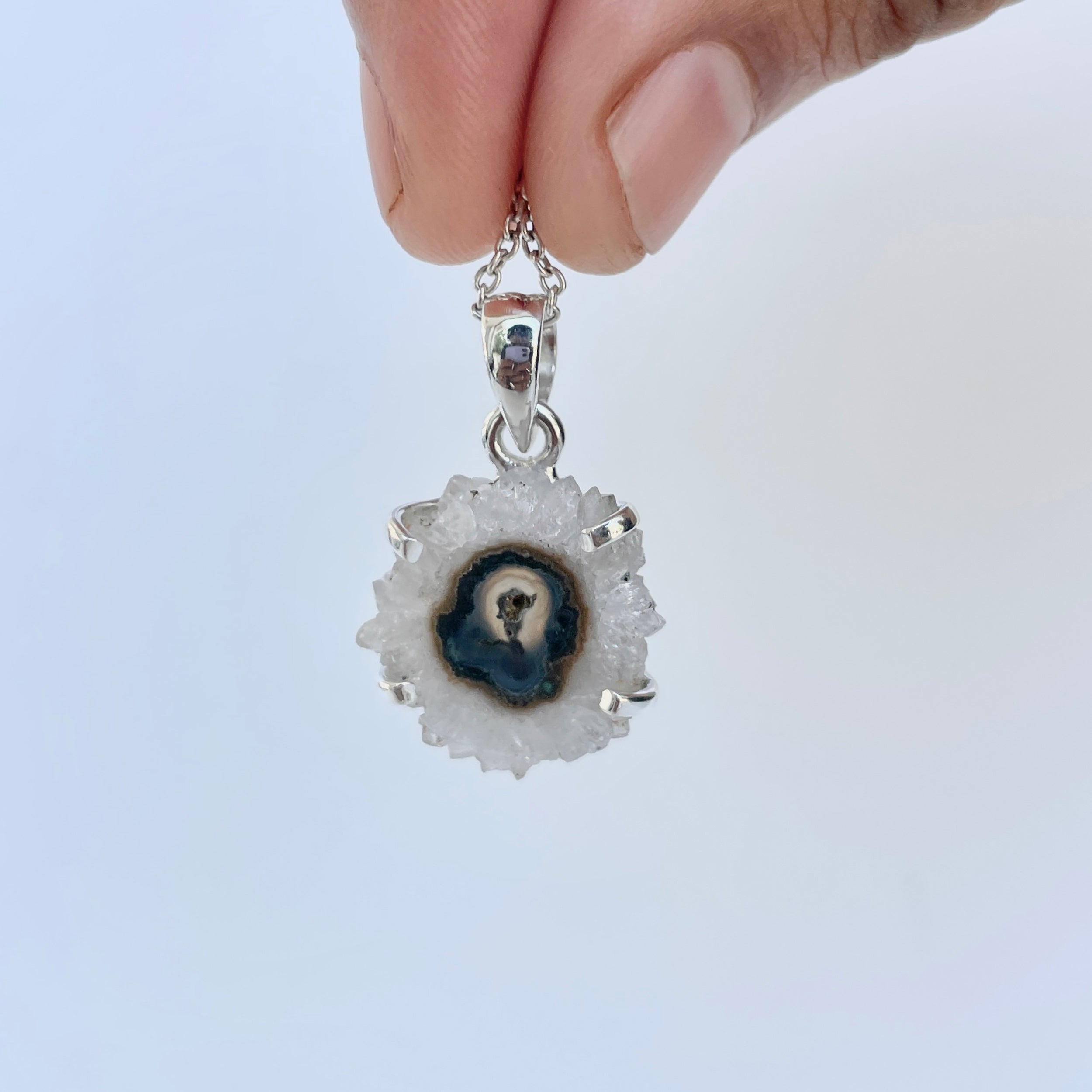 Amethyst Stalactite Pendant-(ASL-P-132.)