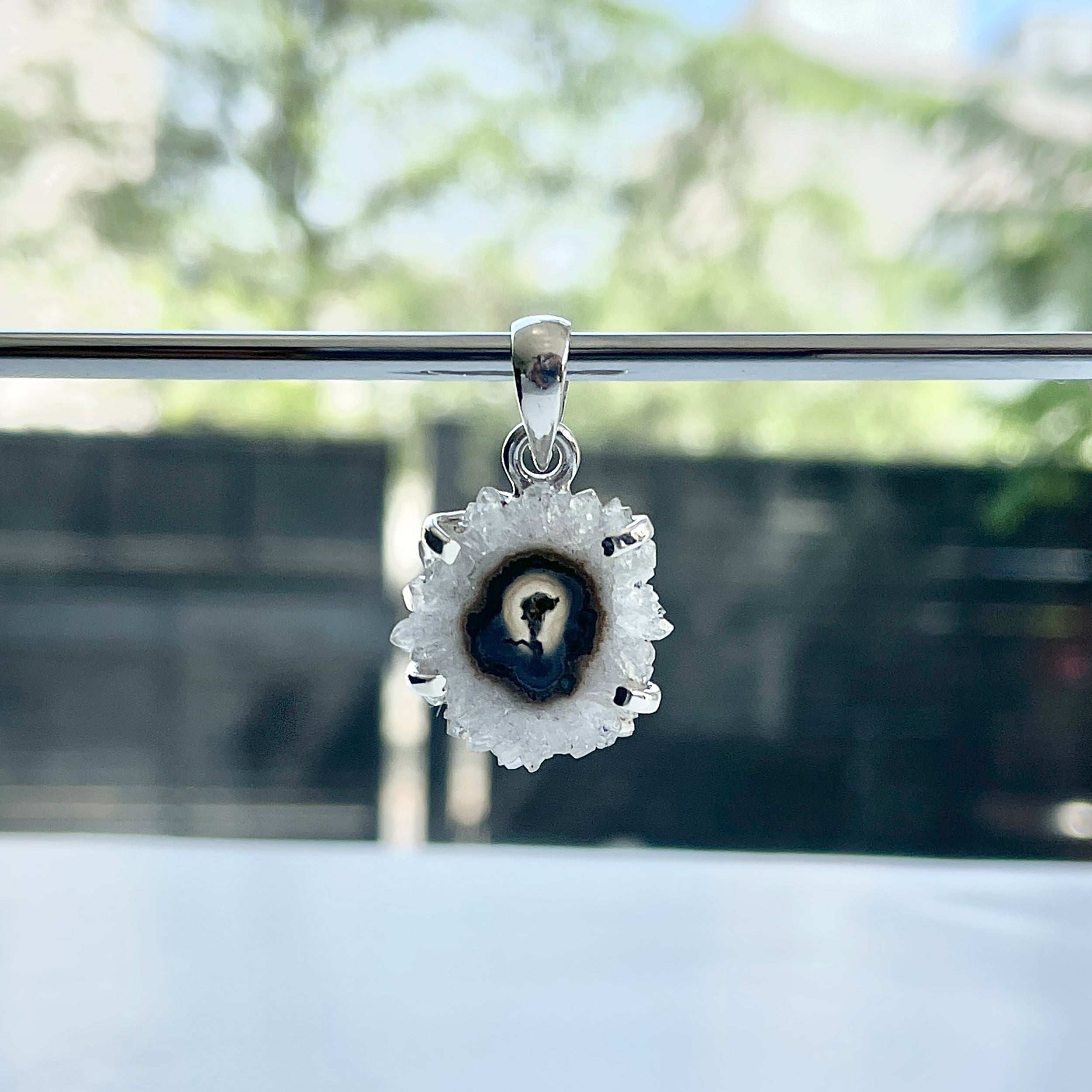 Amethyst Stalactite Pendant-(ASL-P-132.)