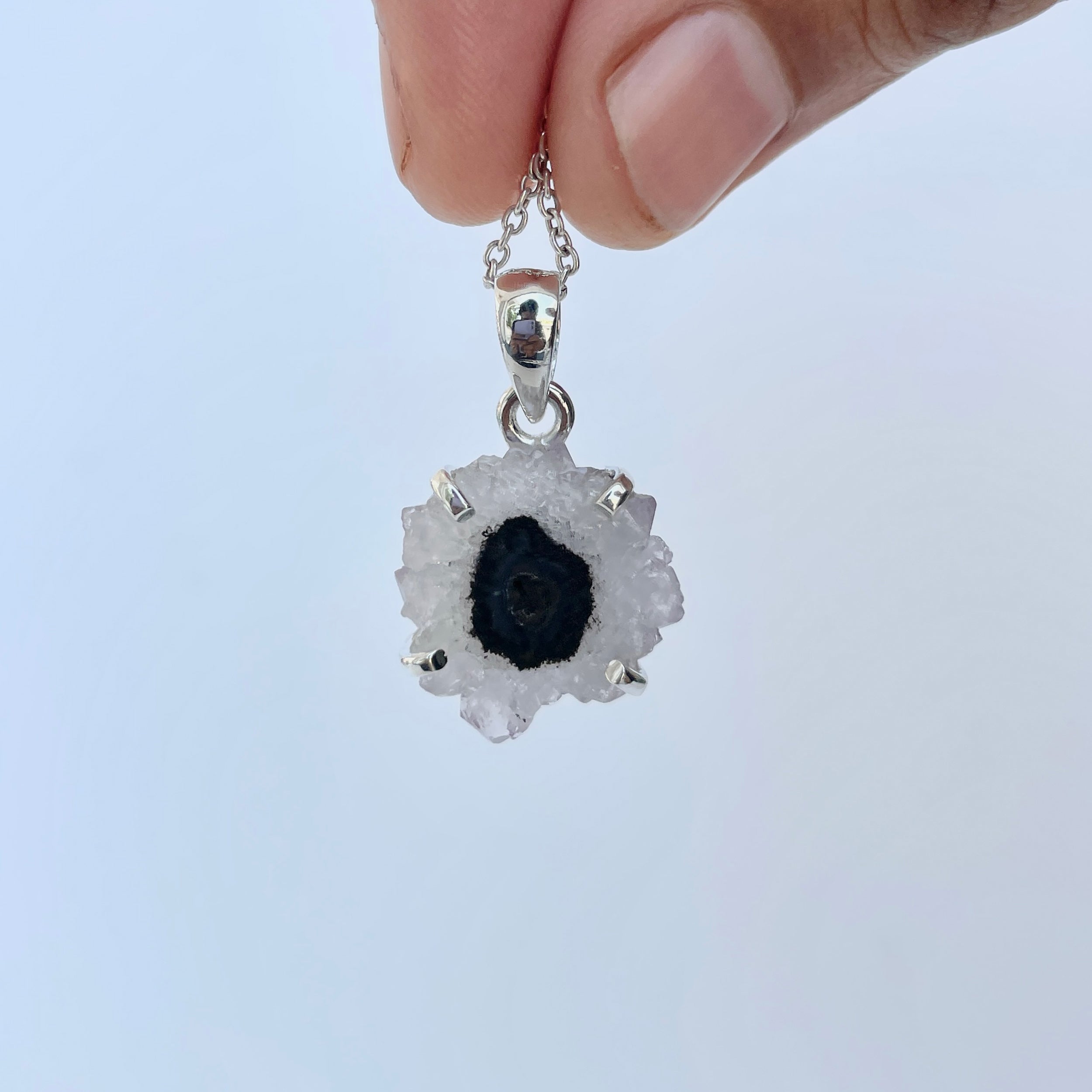 Amethyst Stalactite Pendant-(ASL-P-133.)