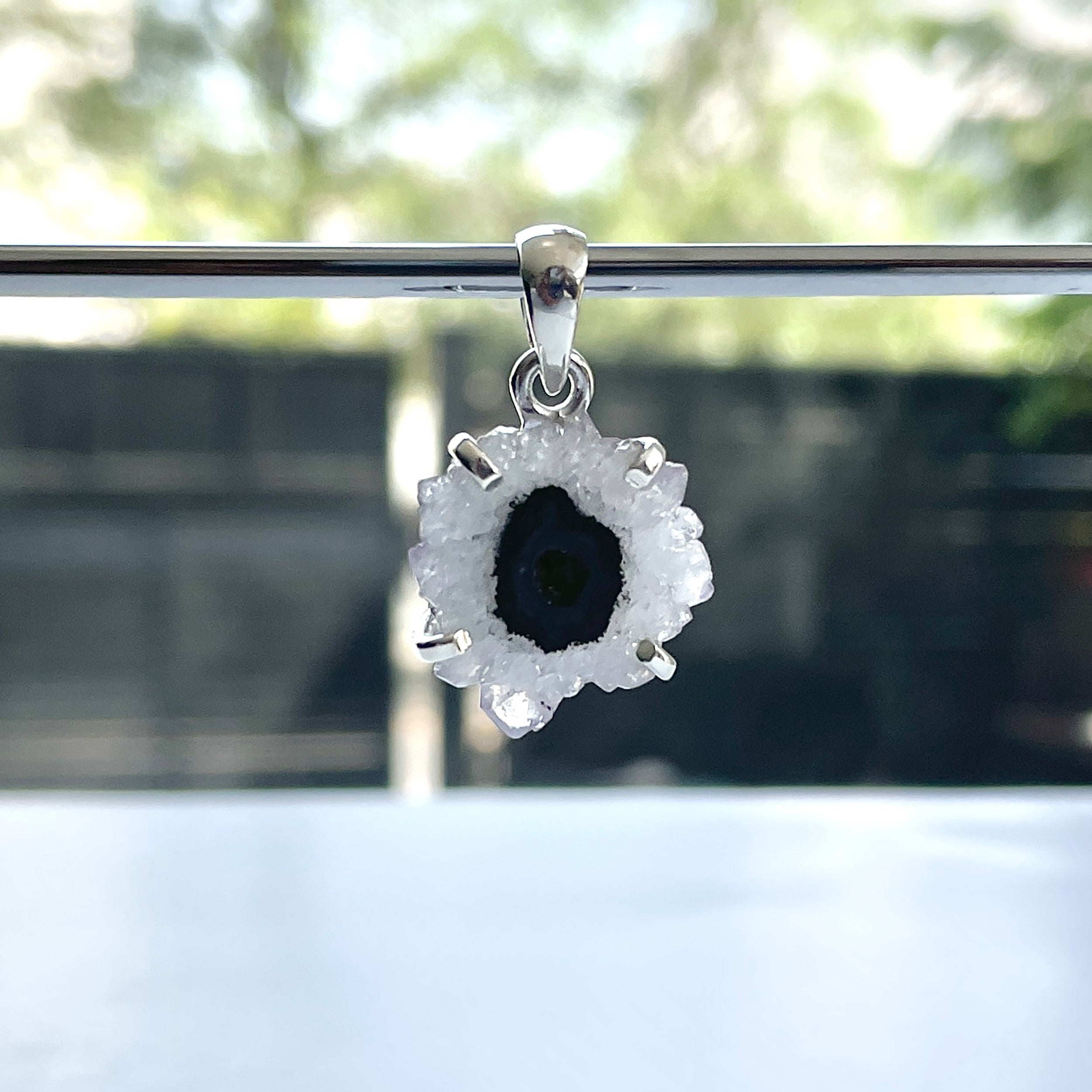 Amethyst Stalactite Pendant-(ASL-P-133.)