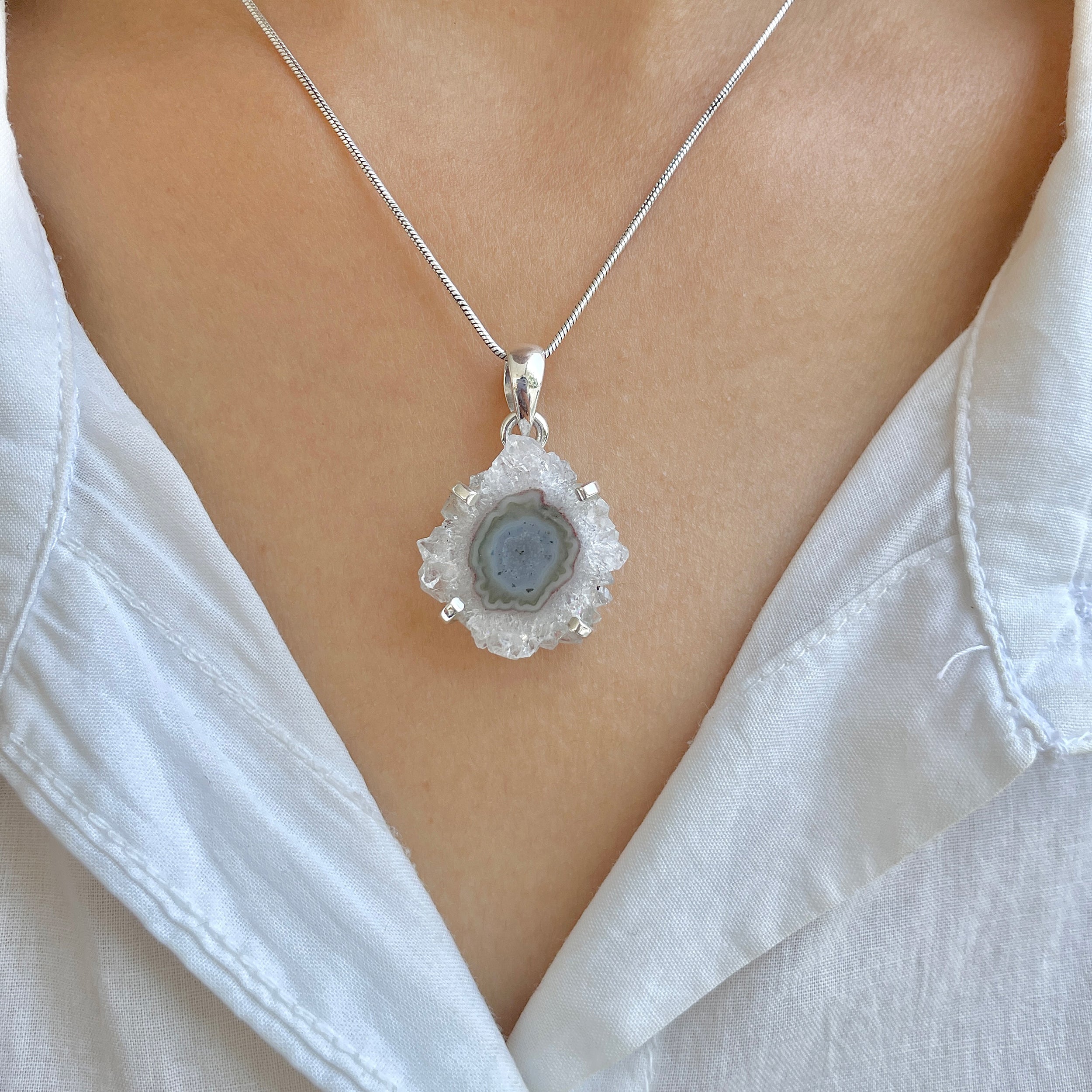 Amethyst Stalactite Pendant-(ASL-P-134.)