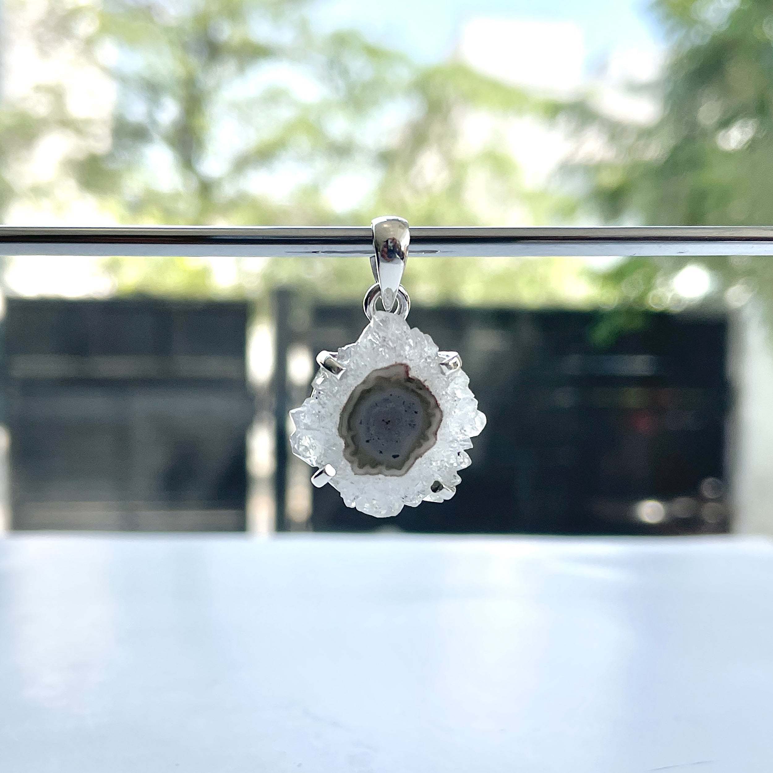 Amethyst Stalactite Pendant-(ASL-P-134.)
