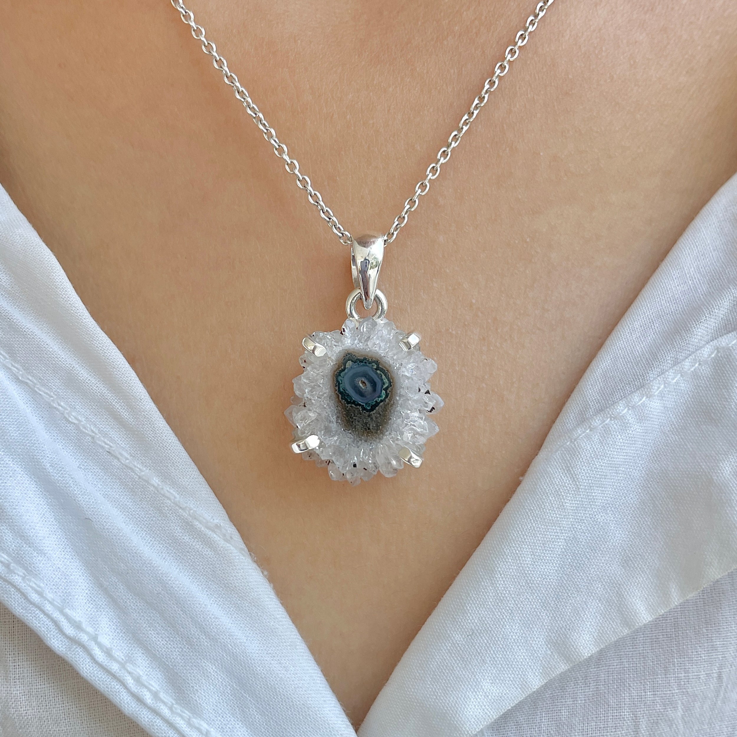 Amethyst Stalactite Pendant-(ASL-P-135.)