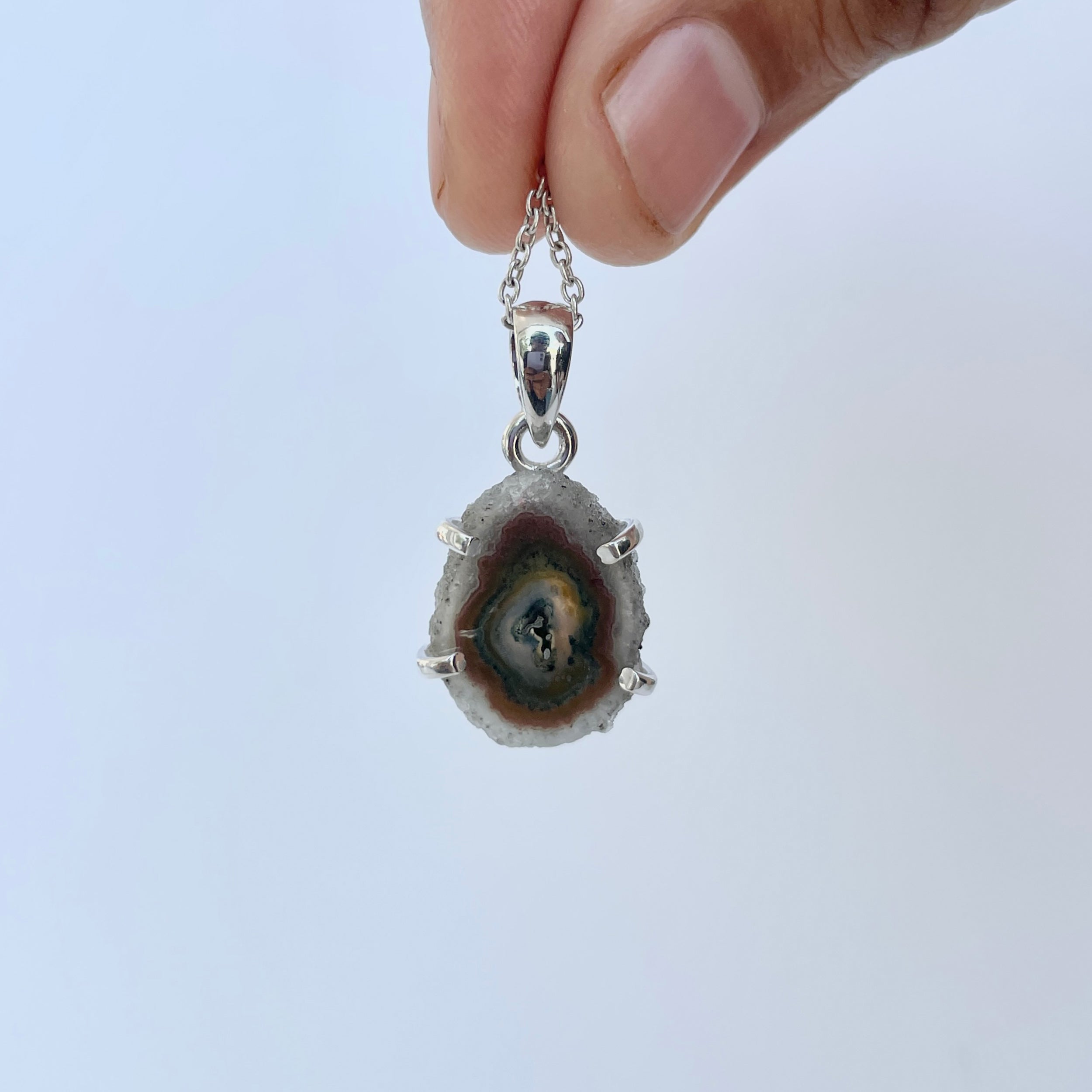 Amethyst Stalactite Pendant-(ASL-P-136.)