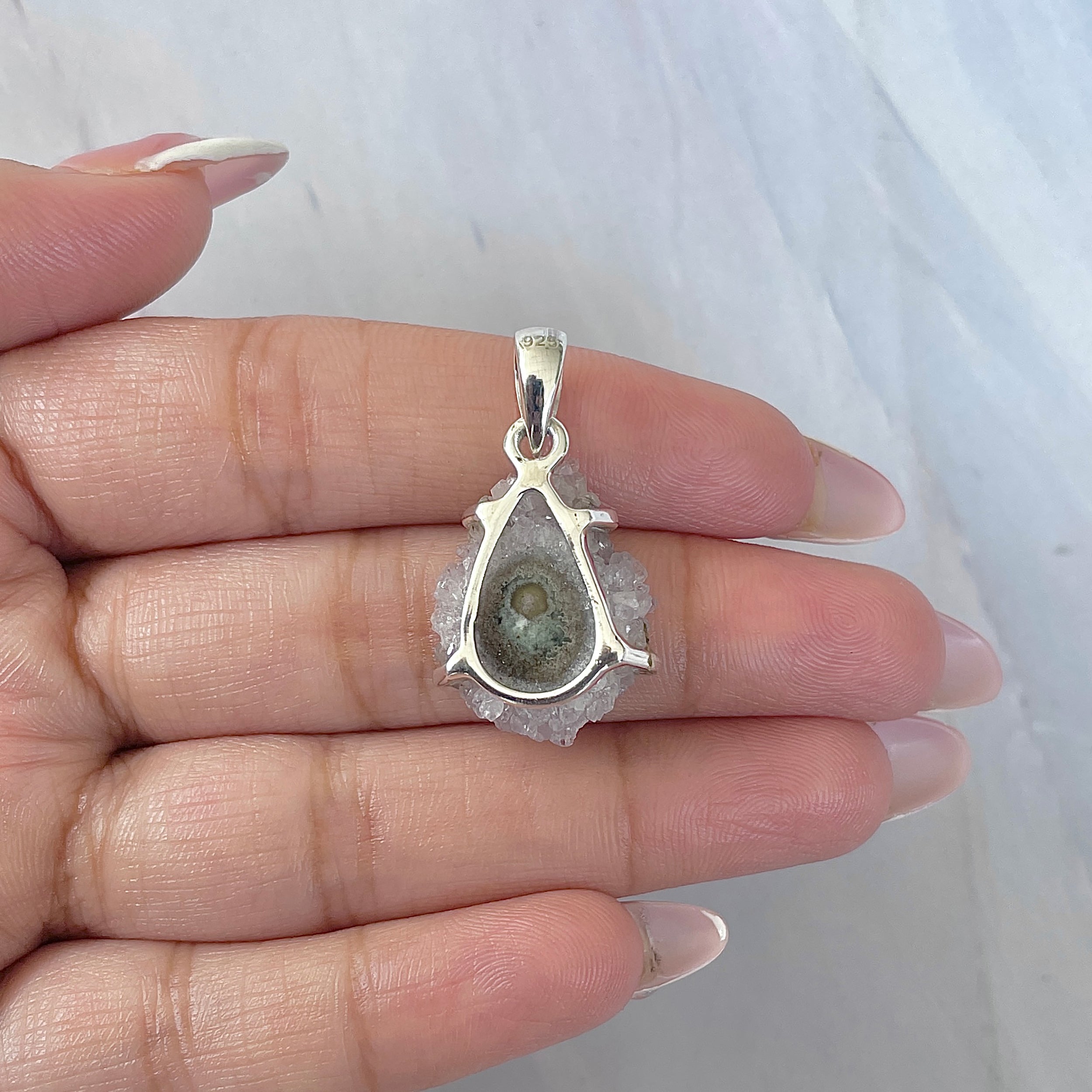 Amethyst Stalactite Pendant-(ASL-P-137.)