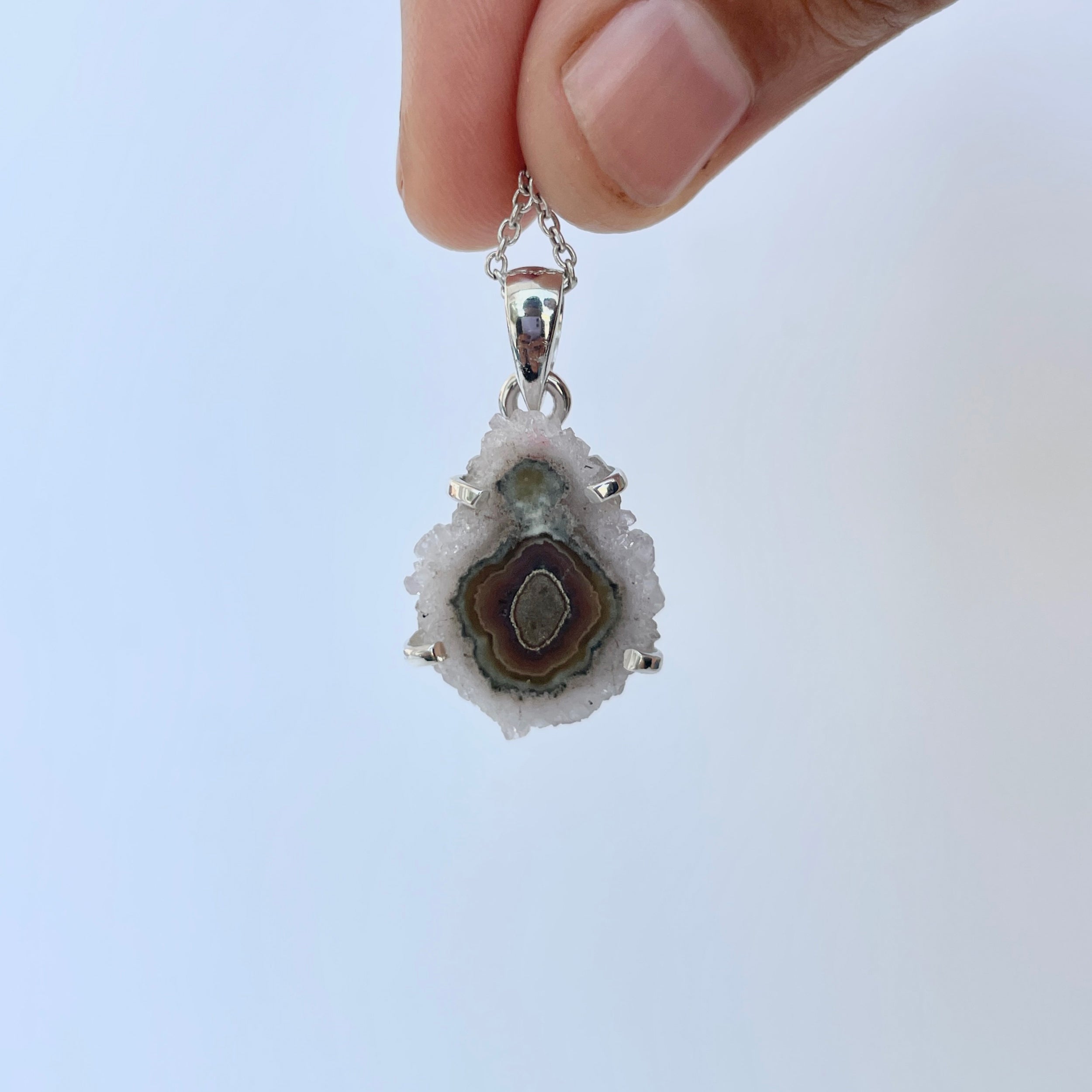 Amethyst Stalactite Pendant-(ASL-P-137.)