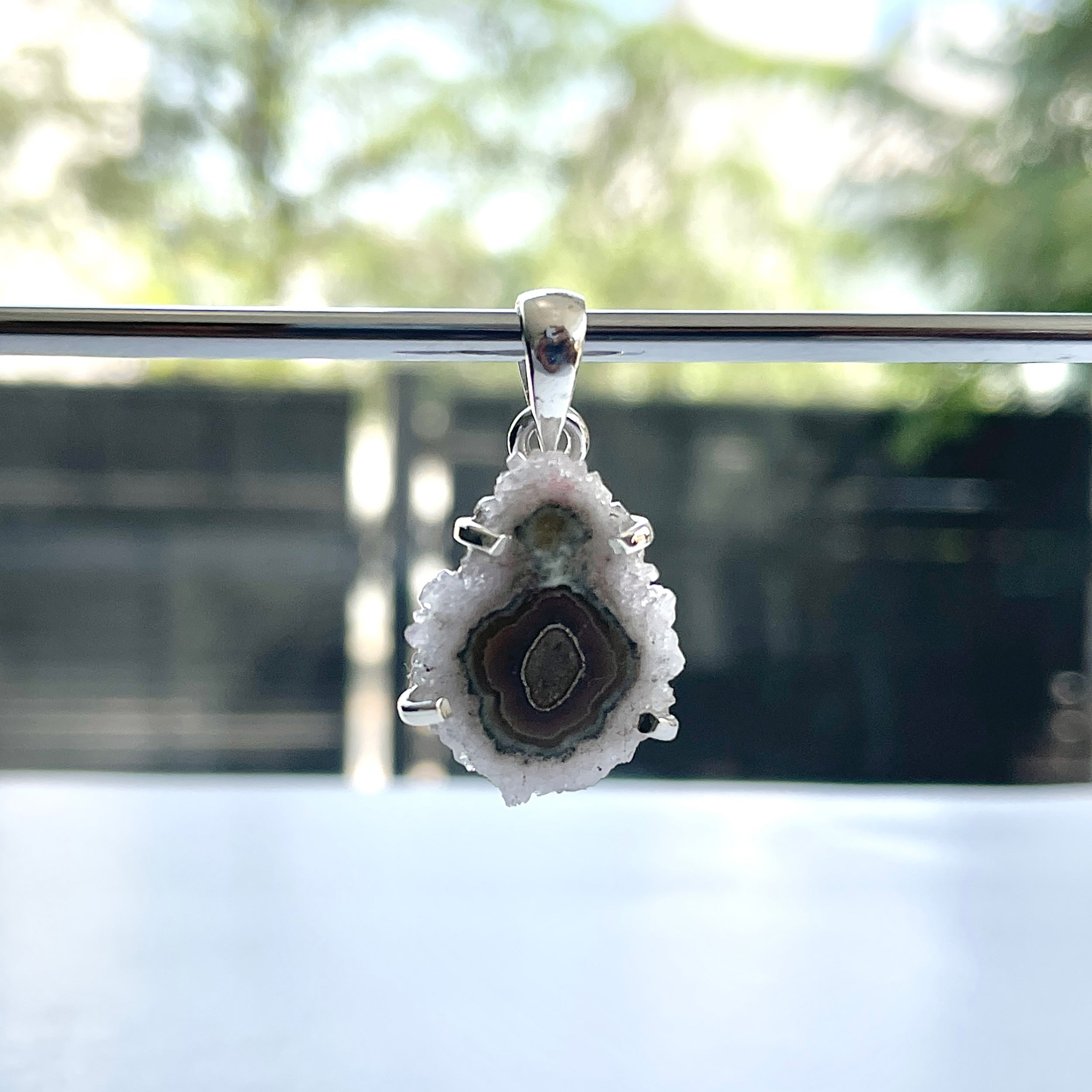 Amethyst Stalactite Pendant-(ASL-P-137.)
