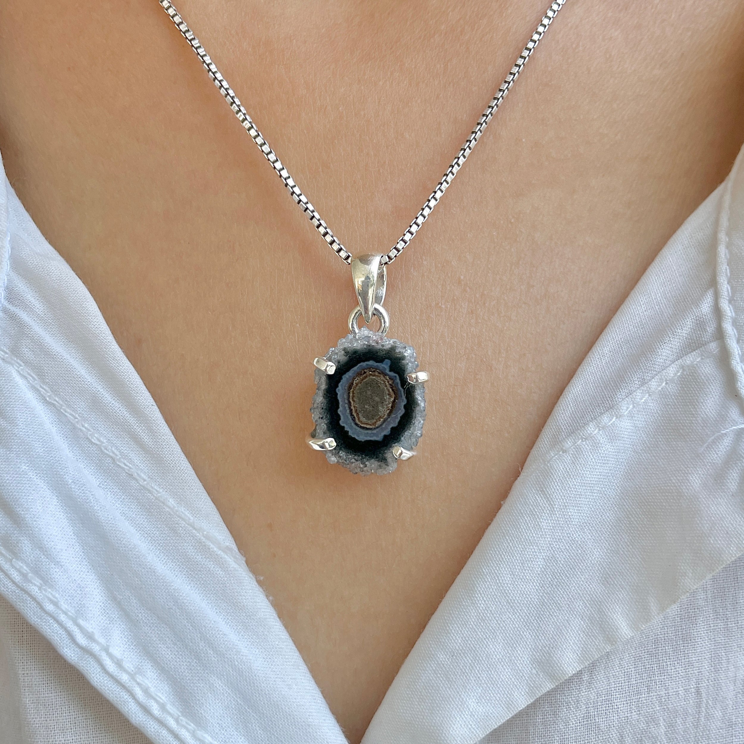 Amethyst Stalactite Pendant-(ASL-P-138.)