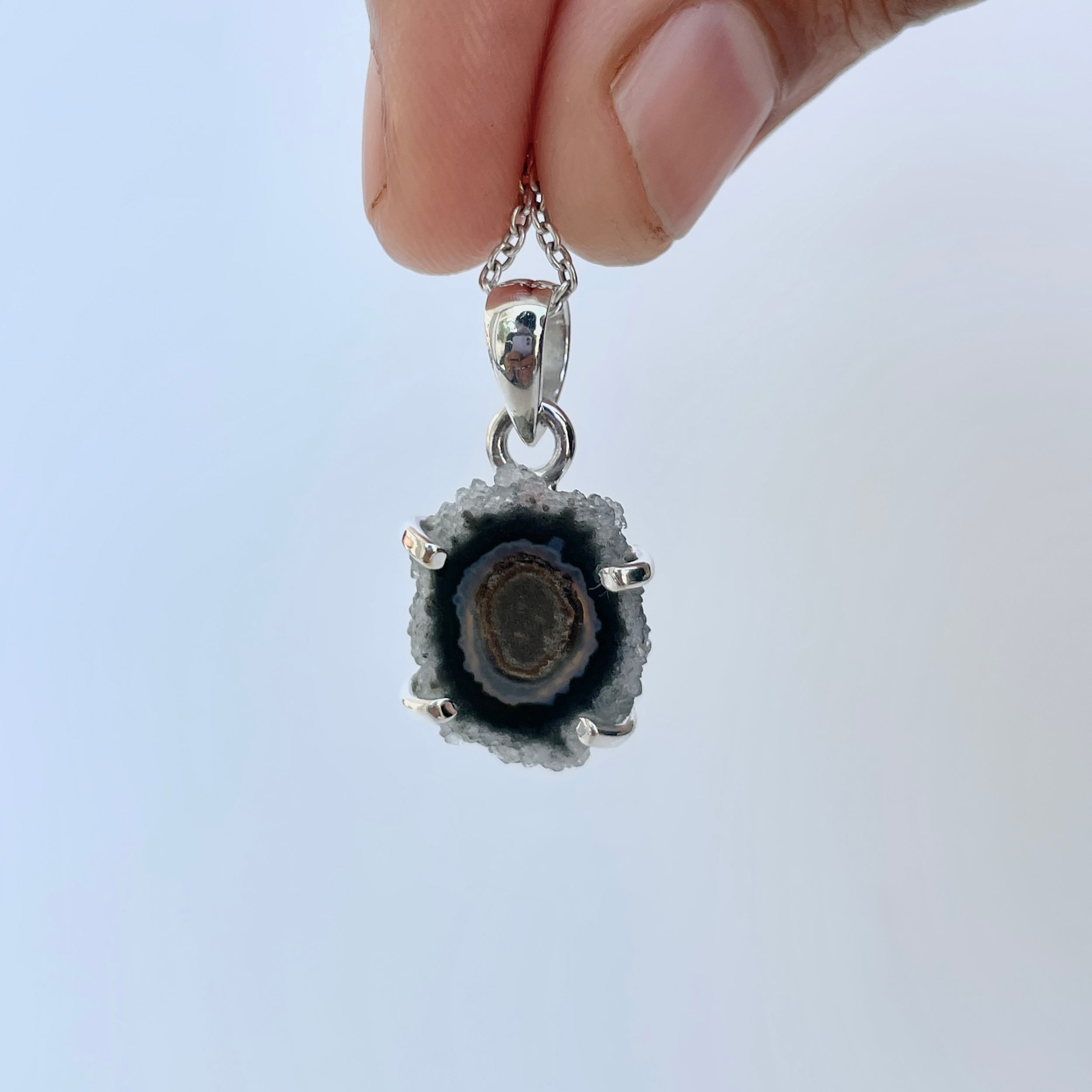 Amethyst Stalactite Pendant-(ASL-P-138.)
