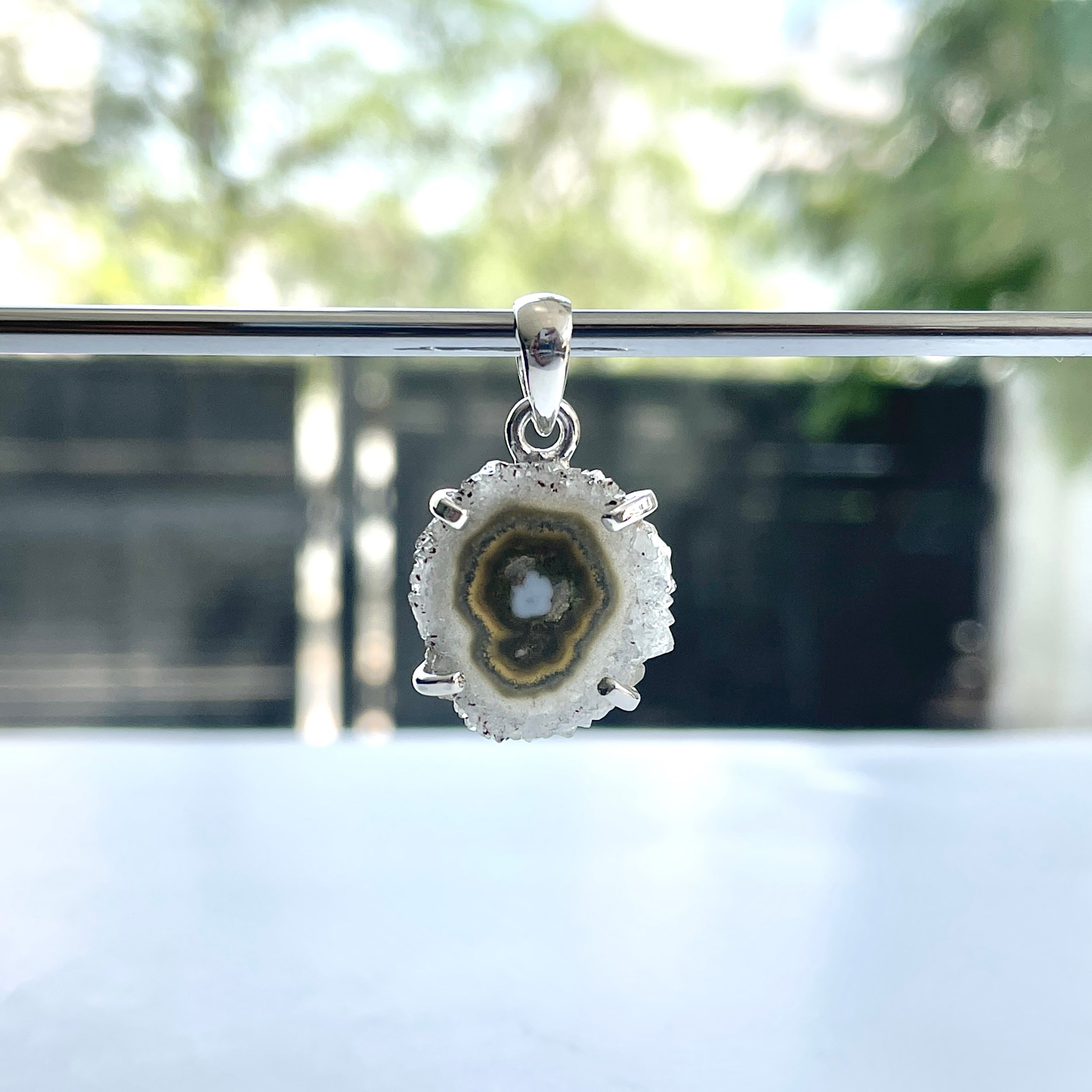 Amethyst Stalactite Pendant-(ASL-P-139.)