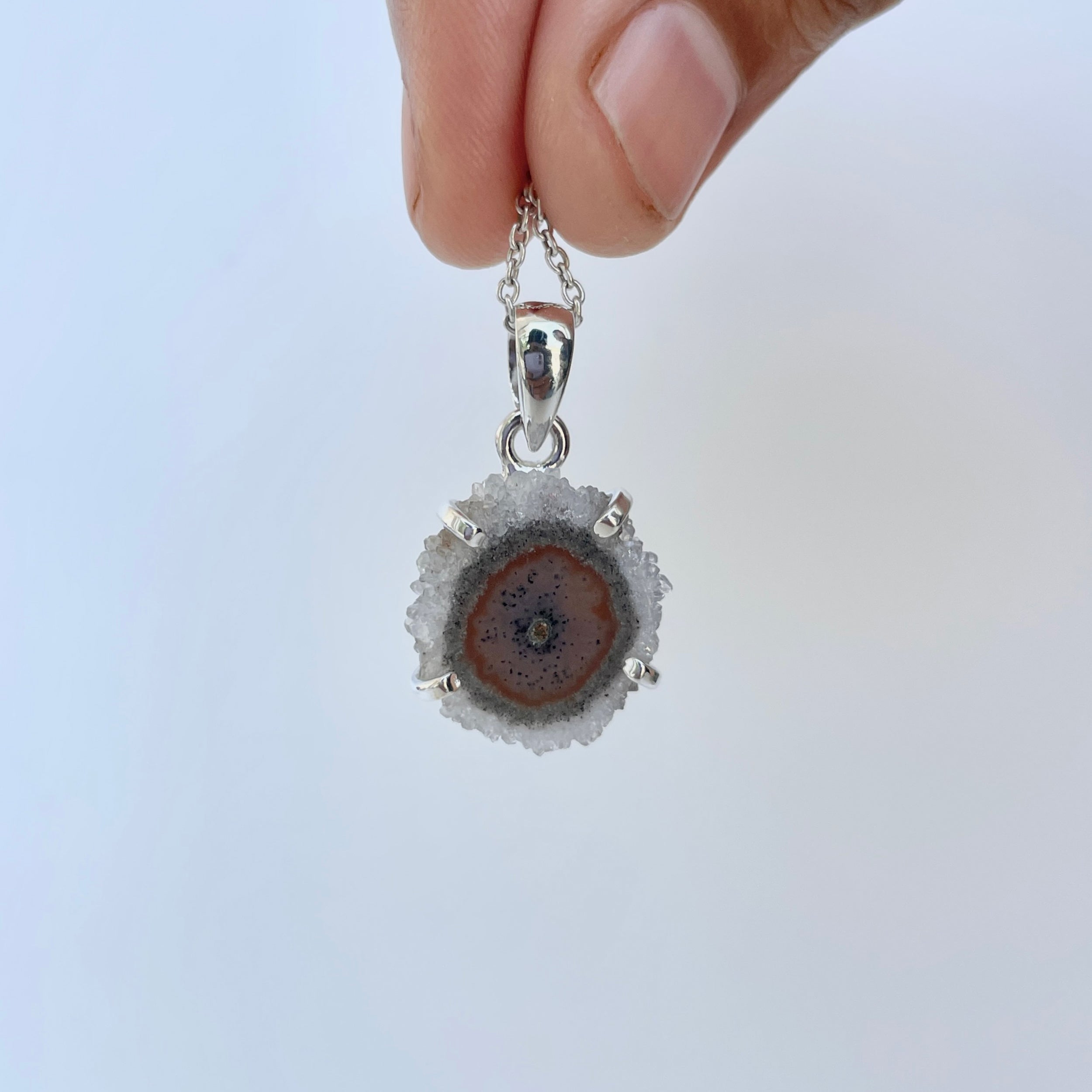 Amethyst Stalactite Pendant-(ASL-P-140.)