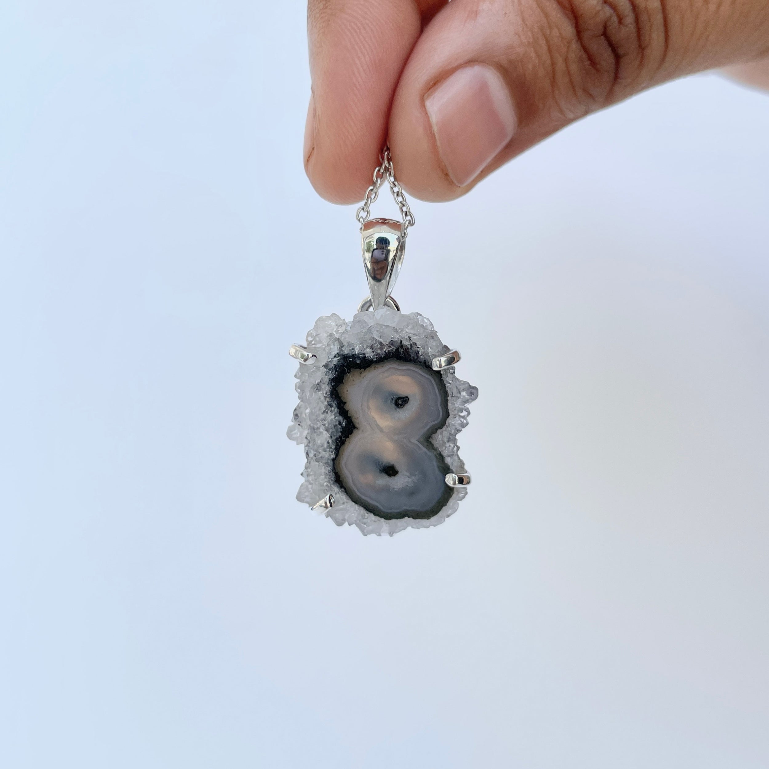 Amethyst Stalactite Pendant-(ASL-P-145.)
