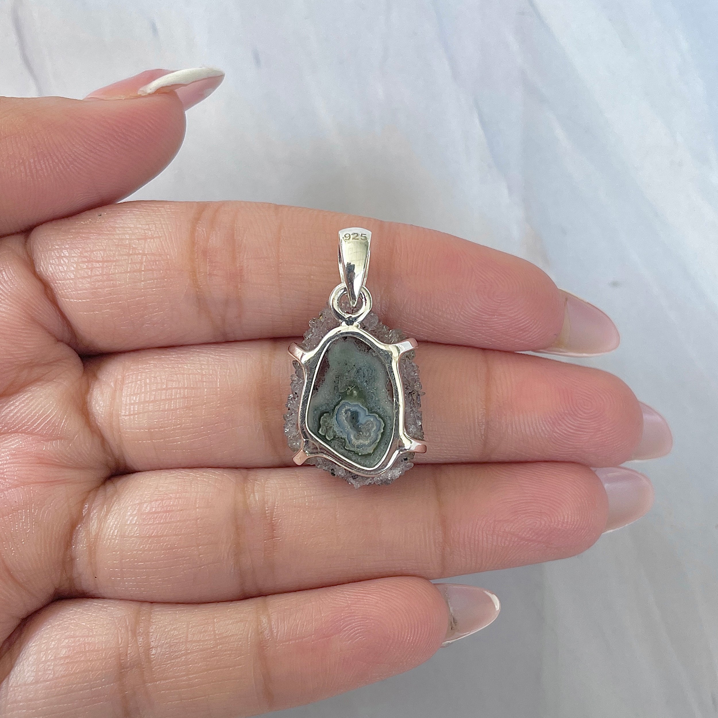 Amethyst Stalactite Pendant-(ASL-P-146.)